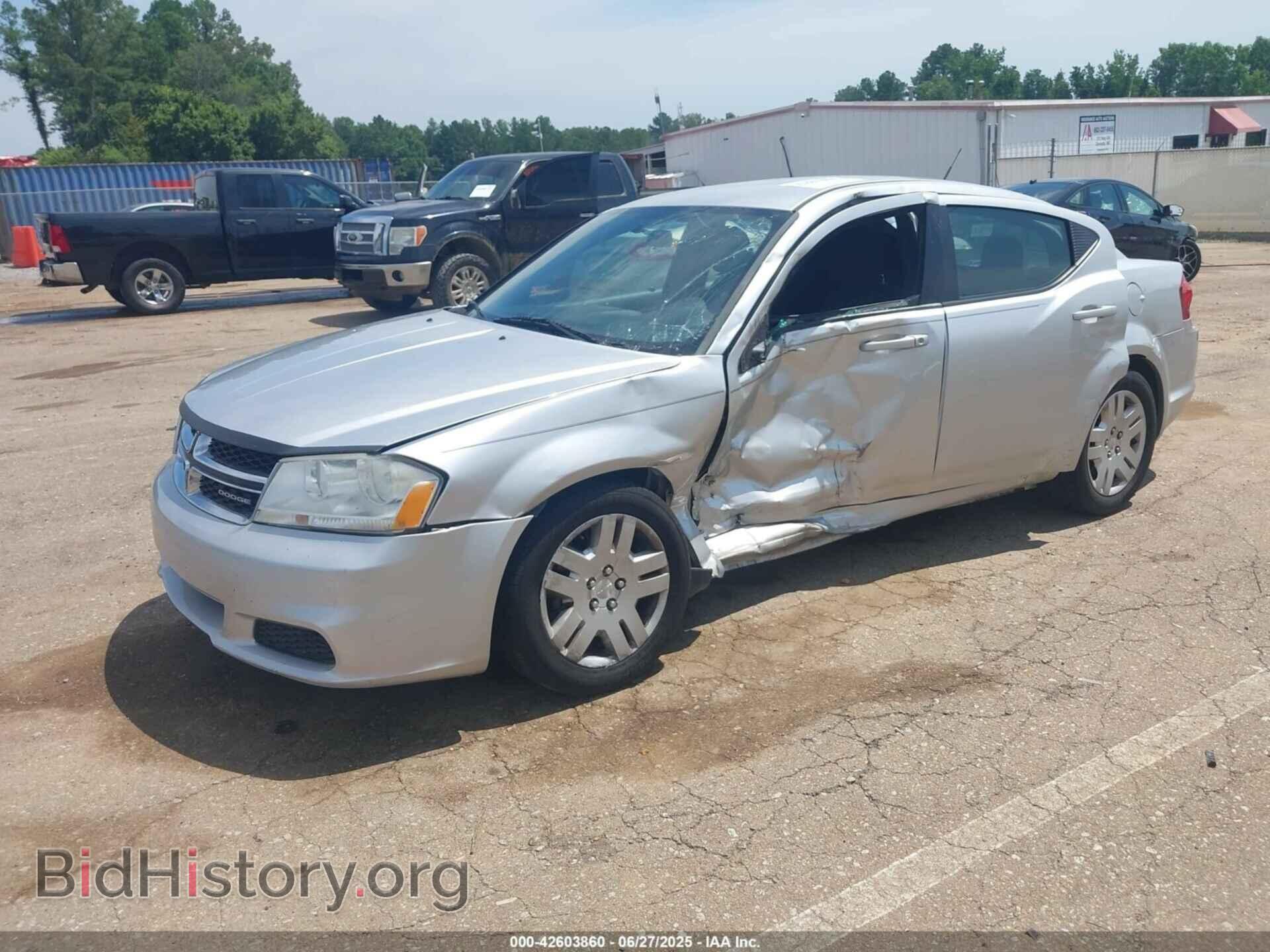 2011 DODGE AVENGER - VIN: 1B3BD4FB6BN541672 - Фото 2