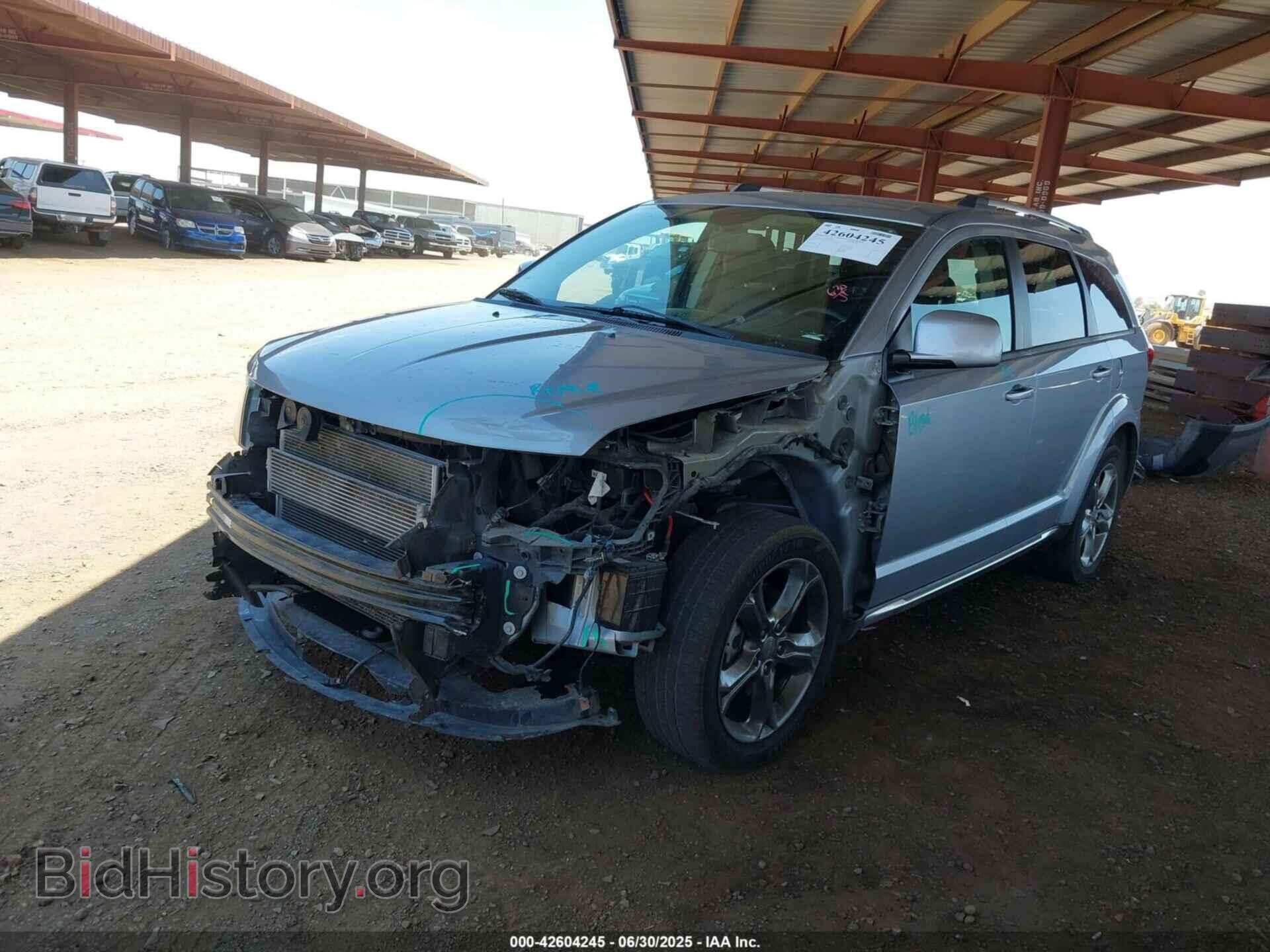 2017 DODGE JOURNEY - VIN: 3C4PDCGG6HT544637 - Фото 2