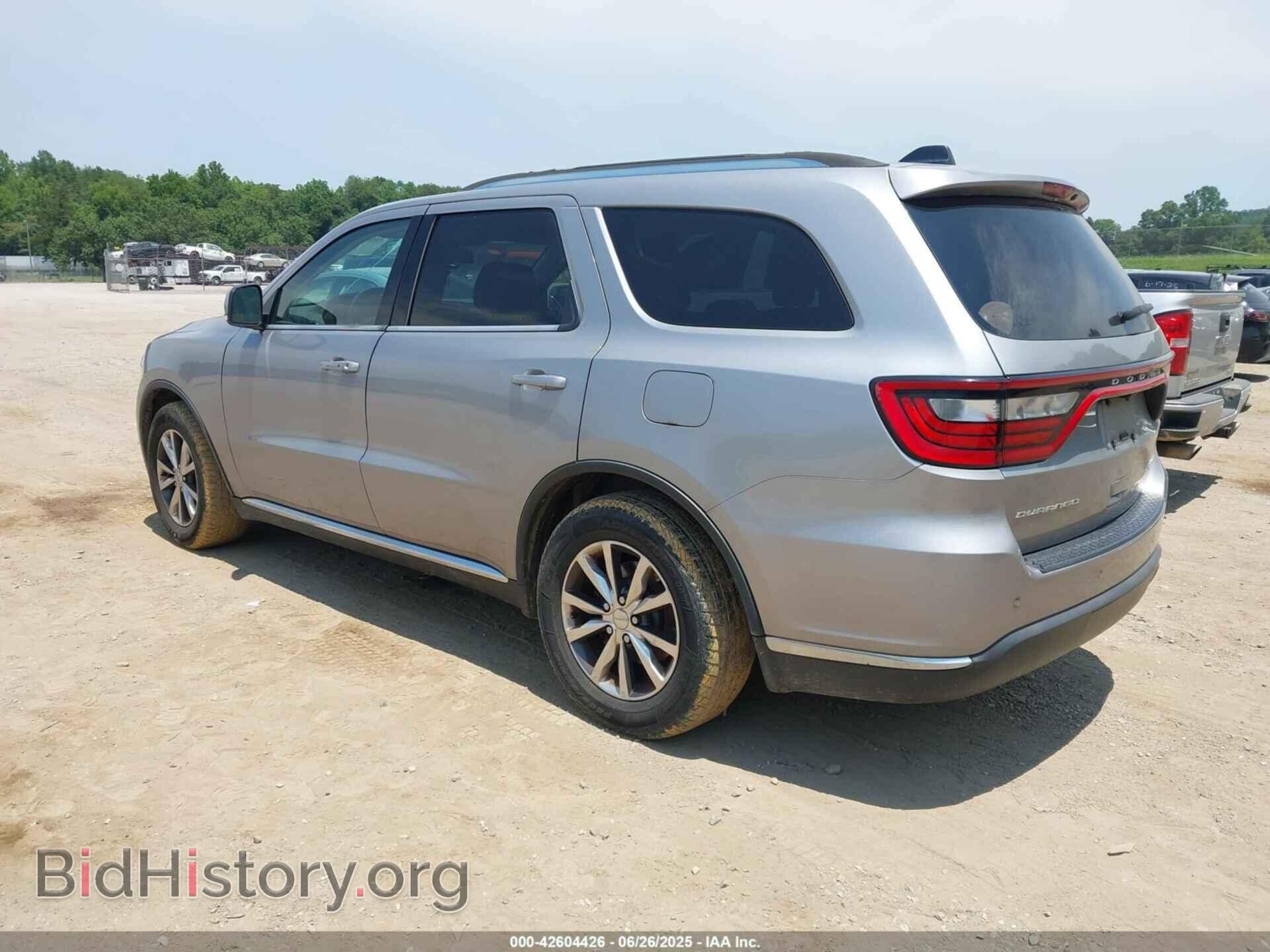 2016 DODGE DURANGO - VIN: 1C4RDHDG7GC346217 - Photo 3