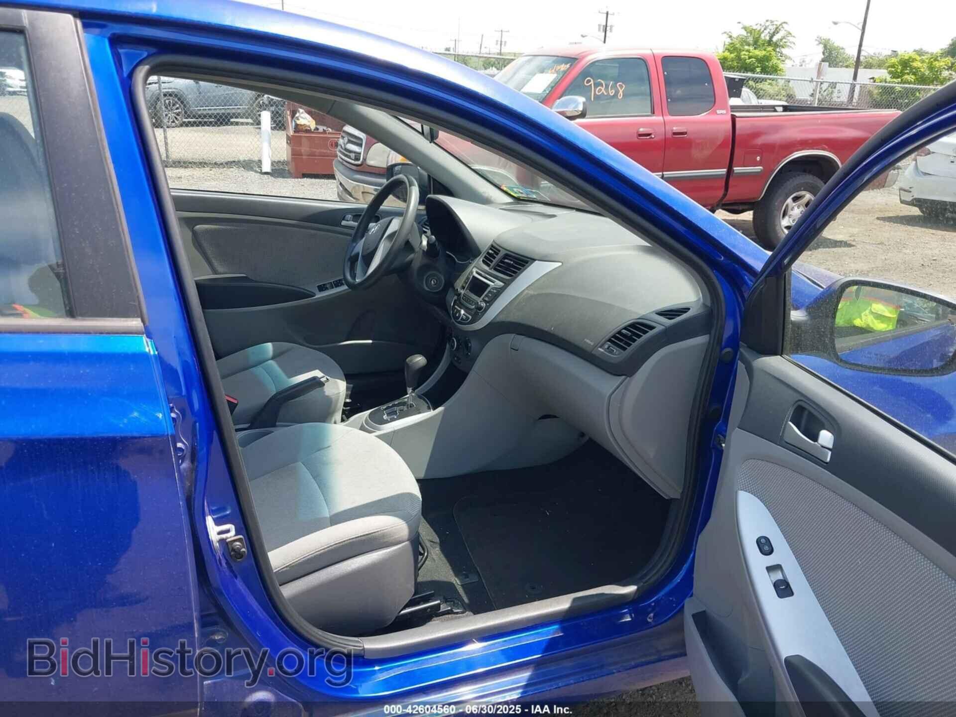 2014 HYUNDAI ACCENT - VIN: KMHCT4AEXEU685576 - Фото 5