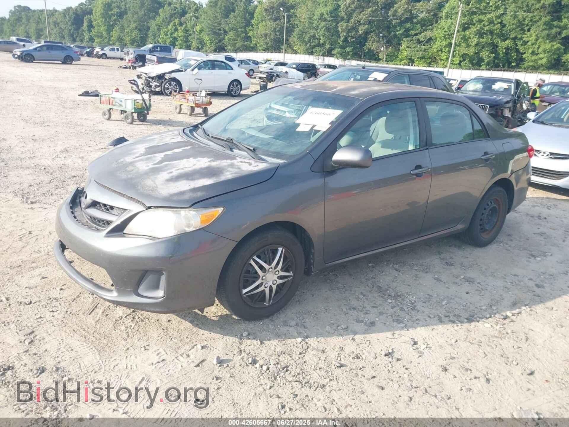 2011 TOYOTA COROLLA - VIN: 2T1BU4EE1BC545528 - Фото 2