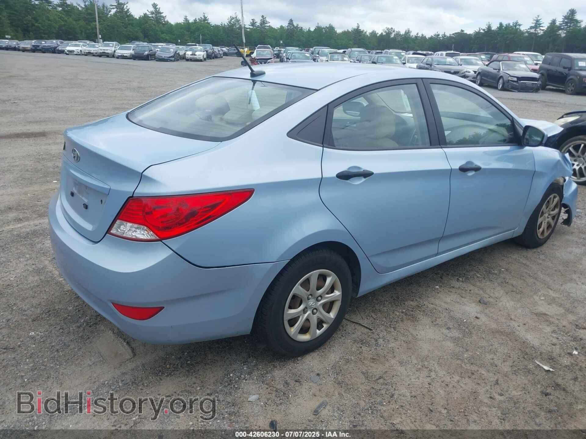 2012 HYUNDAI ACCENT - VIN: KMHCT4AE2CU041292 - Фото 4