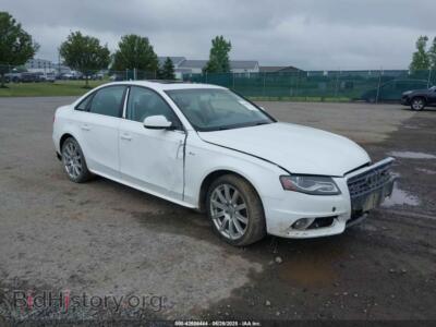 2012 Audi A4 2.0T Premium, white — VIN WAUFFAFL1CN017085, IAAI