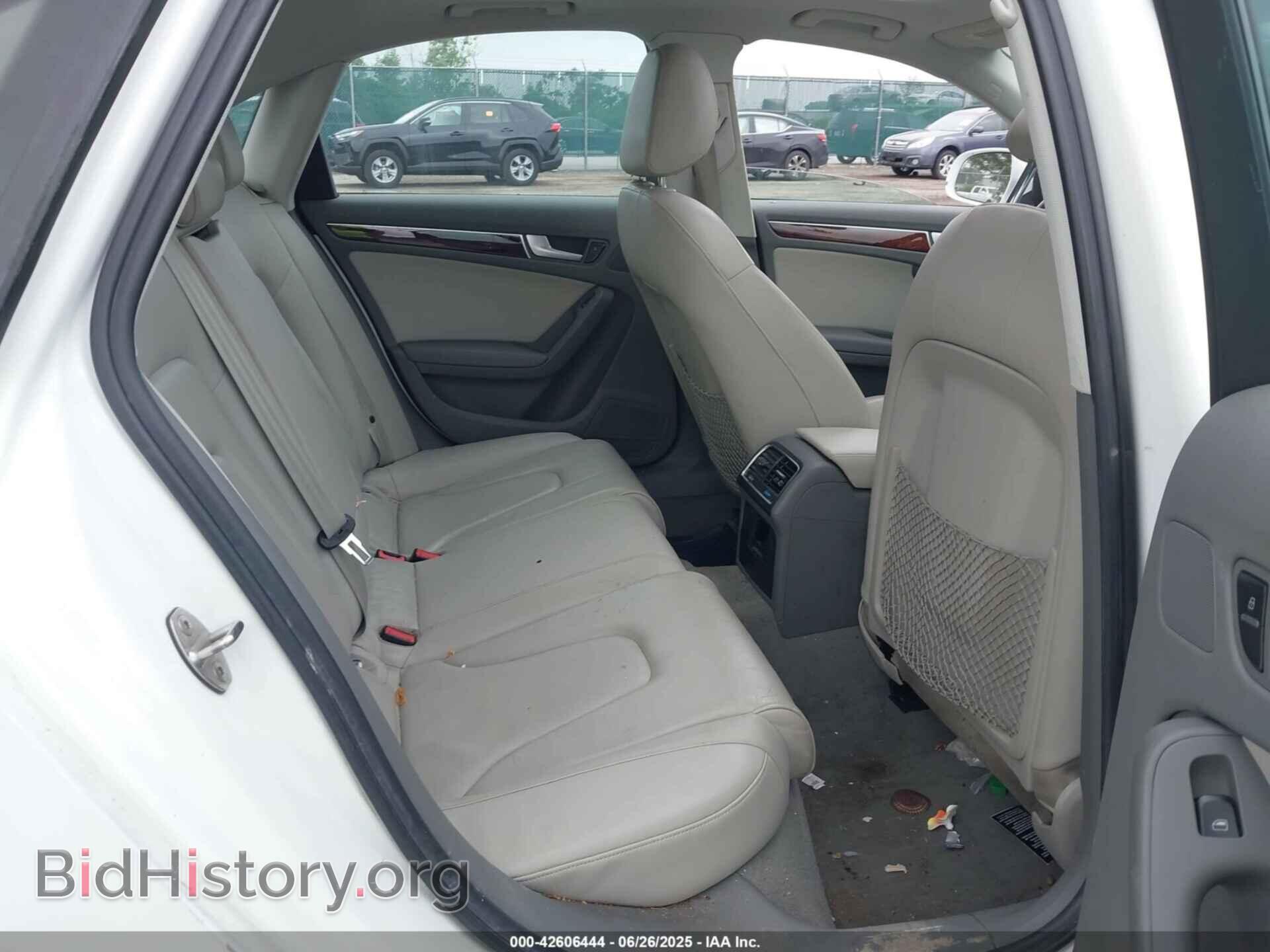 2012 AUDI A4 - VIN: WAUFFAFL1CN017085 - Фото 8