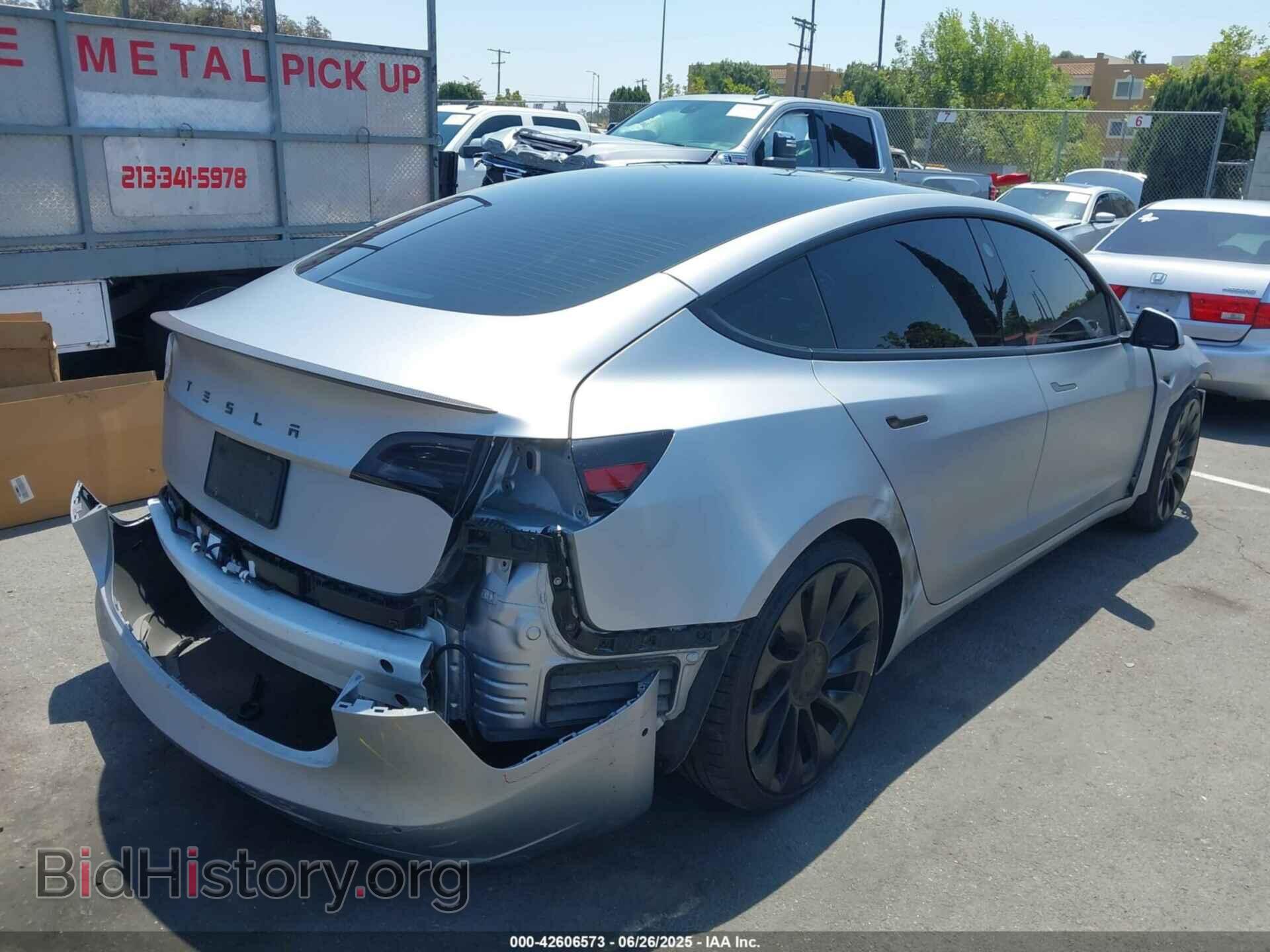 2022 TESLA MODEL 3 - VIN: 5YJ3E1EC2NF263039 - Фото 4