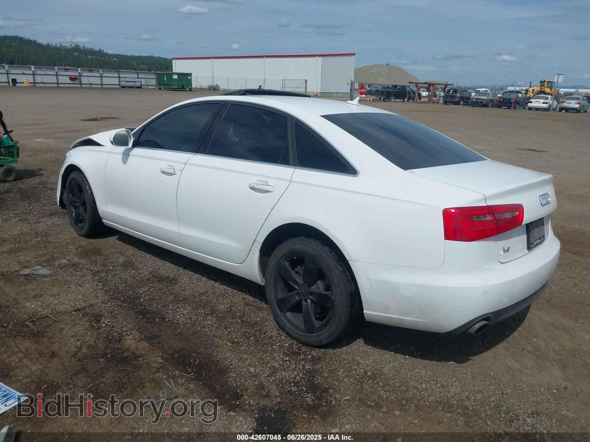 2013 AUDI A6 - VIN: WAUDFAFCXDN025548 - Фото 3