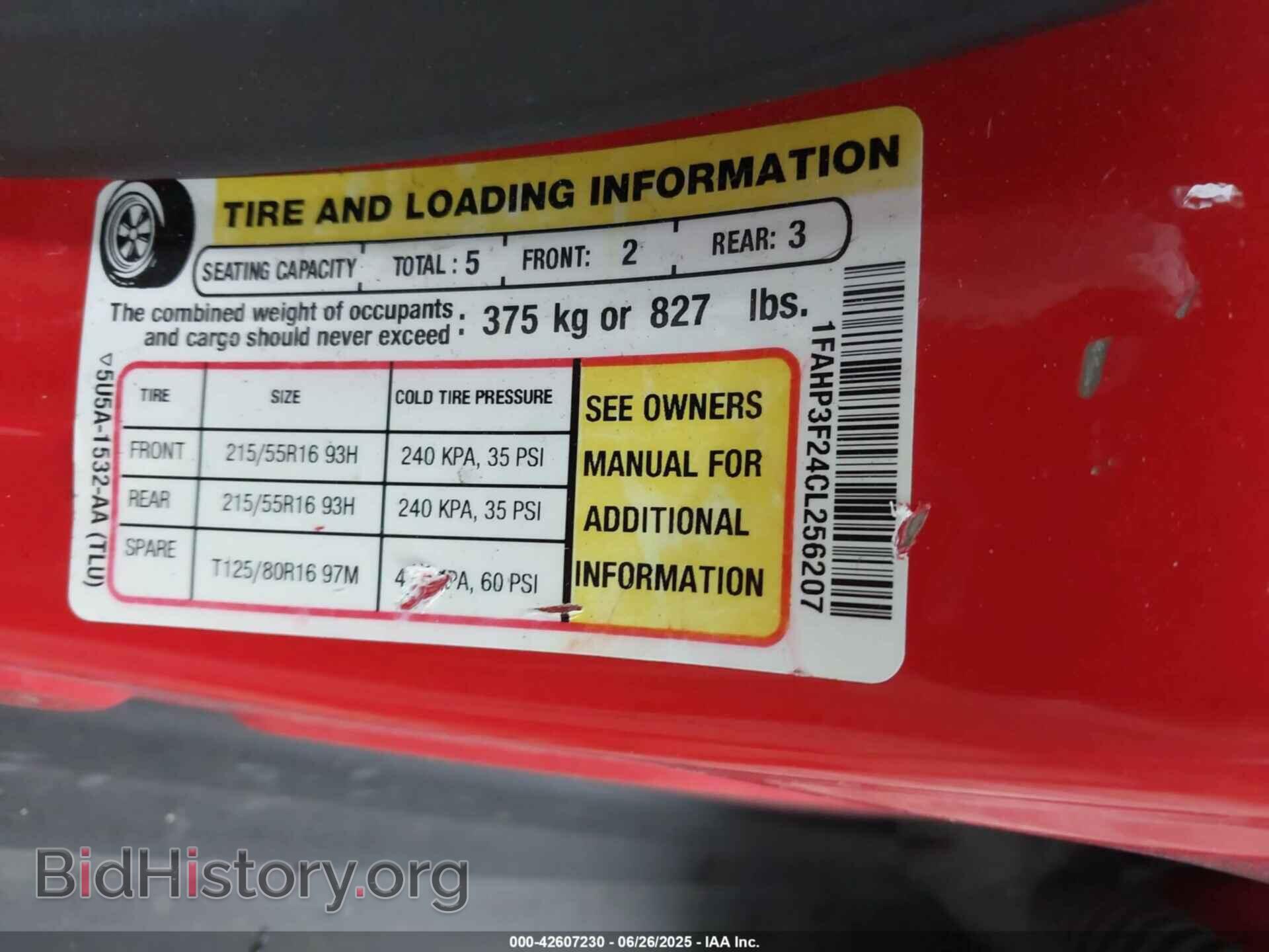 2012 FORD FOCUS - VIN: 1FAHP3F24CL256207 - Photo 9