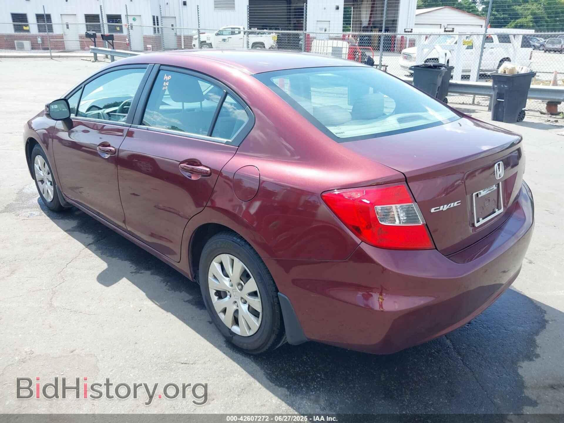 2012 HONDA CIVIC - VIN: 2HGFB2F54CH579305 - Фото 3