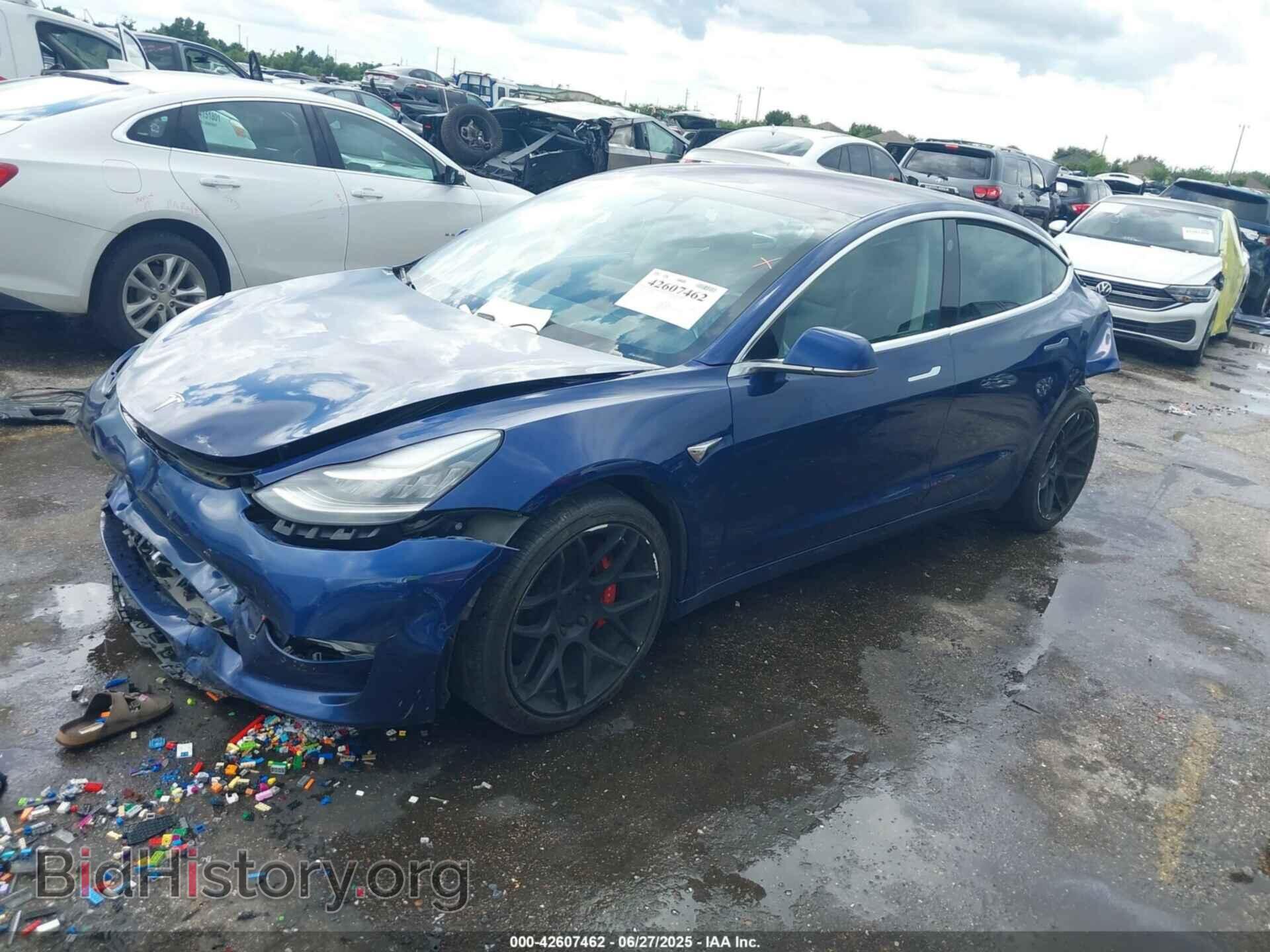 2019 TESLA MODEL 3 - VIN: 5YJ3E1EBXKF214027 - Фото 2