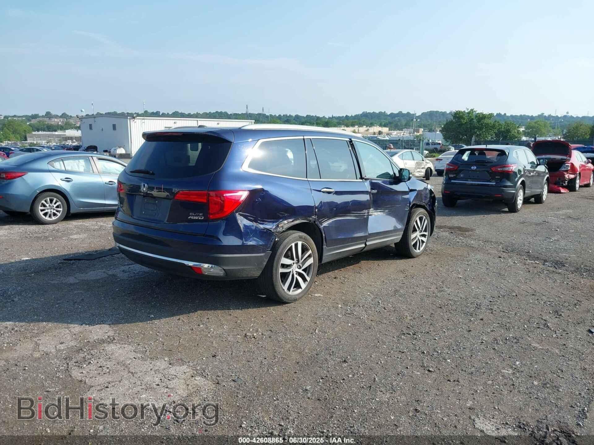 2016 HONDA PILOT - VIN: 5FNYF6H00GB073552 - Фото 4