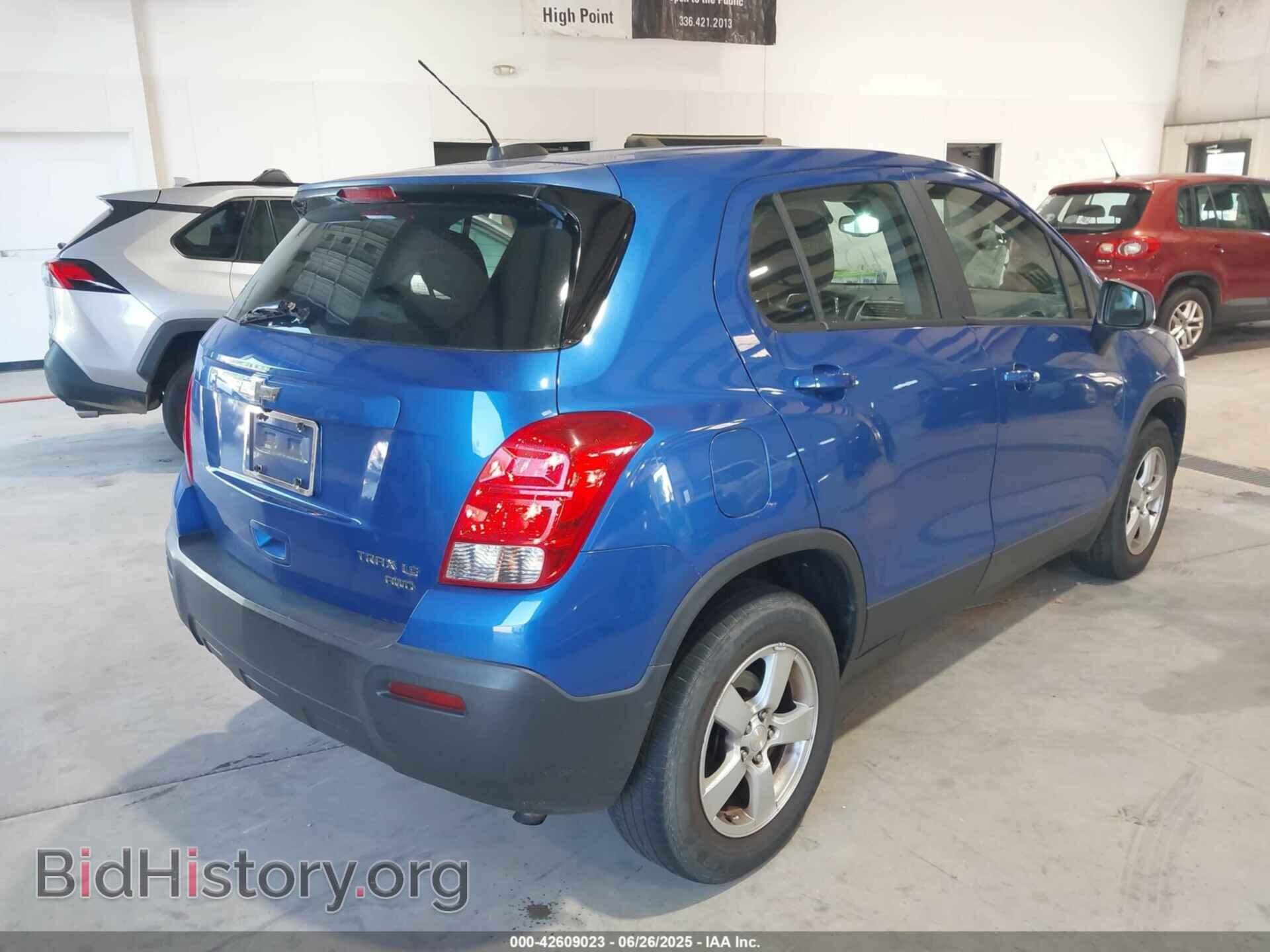 2015 CHEVROLET TRAX - VIN: KL7CJPSB9FB216084 - Фото 4