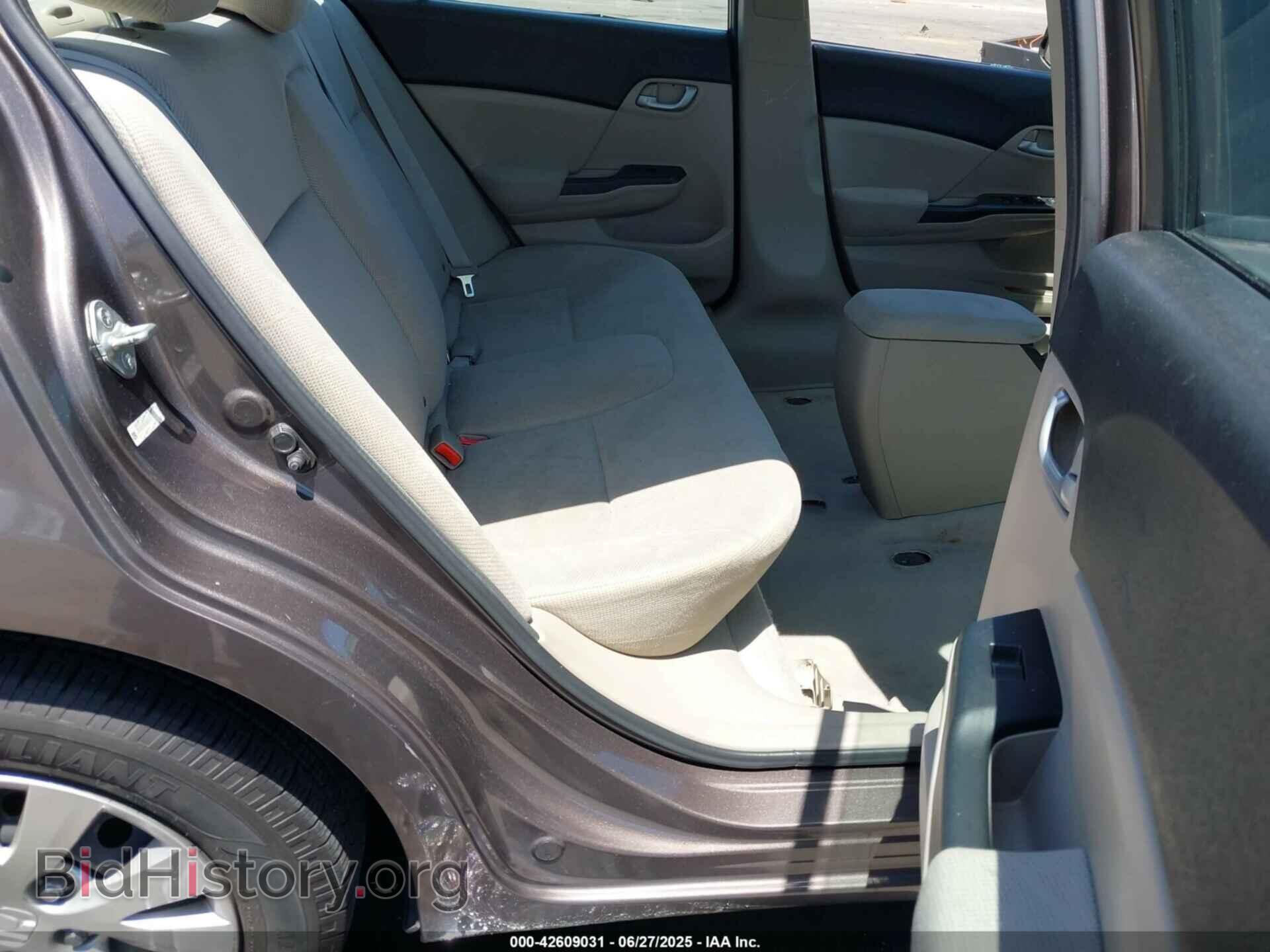 2012 HONDA CIVIC - VIN: 2HGFB2F56CH551912 - Фото 8