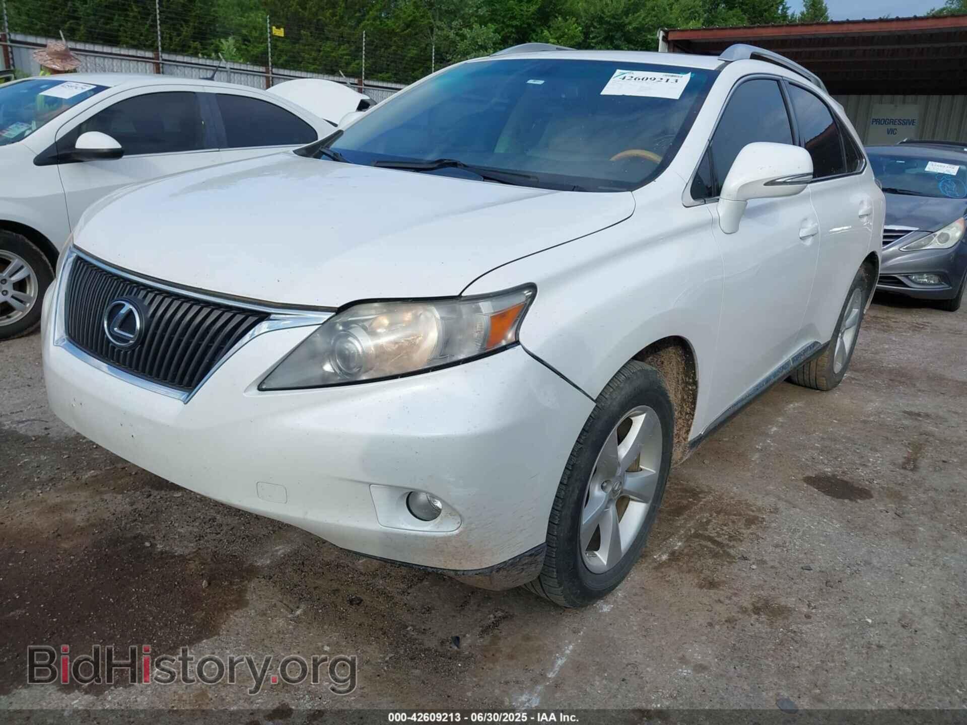 2010 LEXUS RX 350 - VIN: 2T2BK1BA7AC034020 - Фото 2