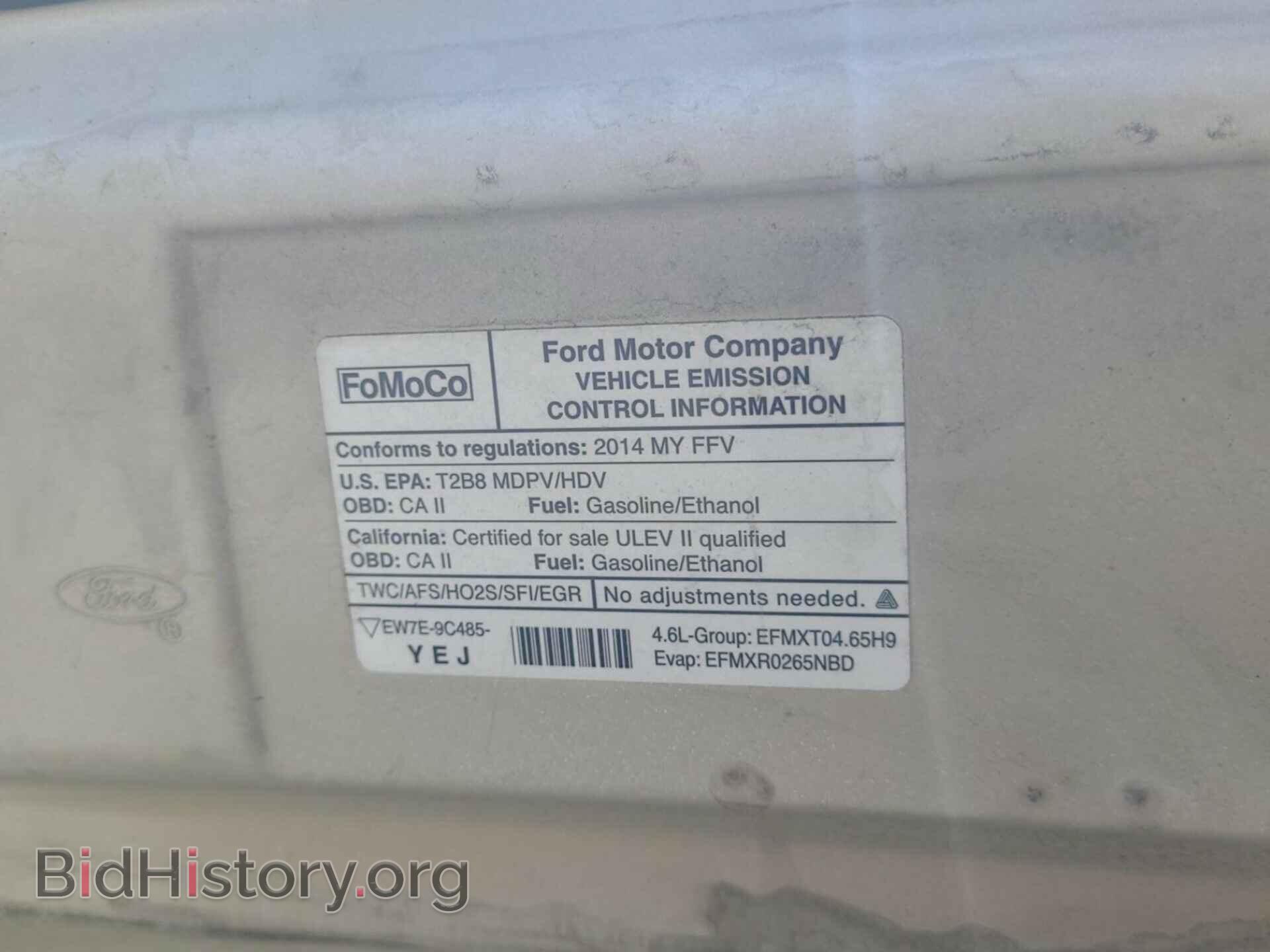 2014 FORD E-150 - VIN: 1FTNS1EW1EDA68245 - Фото 4