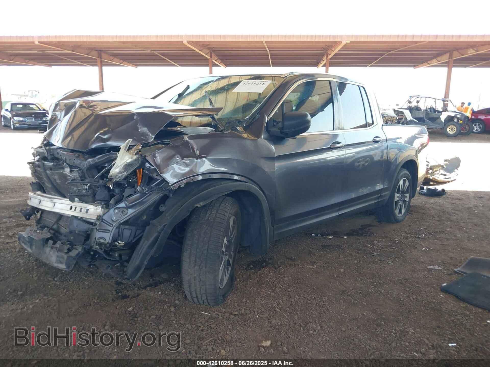 2017 HONDA RIDGELINE - VIN: 5FPYK2F53HB001854 - Фото 2