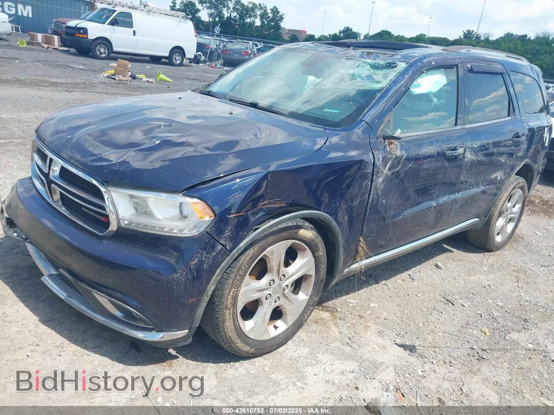2014 DODGE DURANGO - VIN: 1C4RDHDG0EC502286 - Фото 2