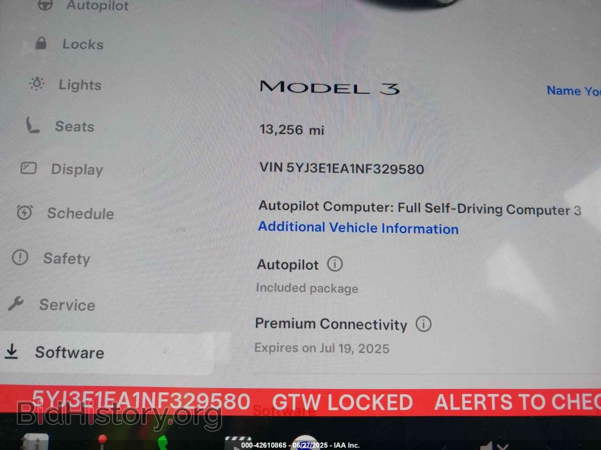 2022 TESLA MODEL 3 - VIN: 5YJ3E1EA1NF329580 - Фото 15