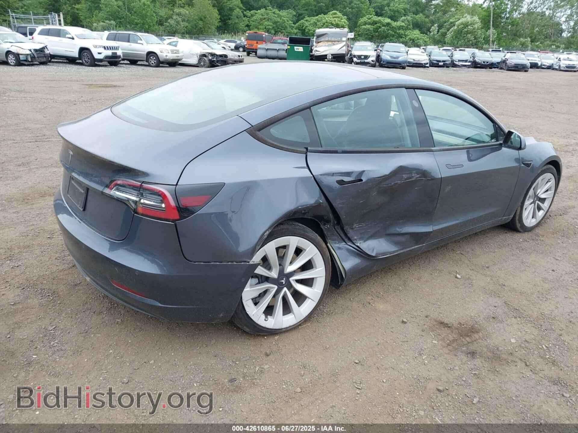 2022 TESLA MODEL 3 - VIN: 5YJ3E1EA1NF329580 - Фото 4