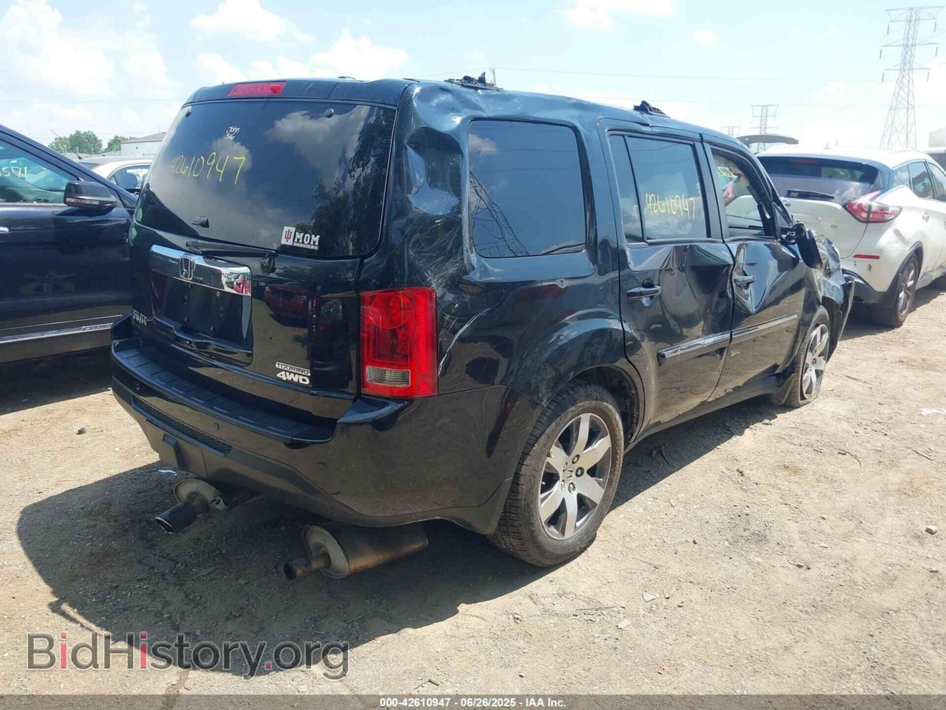 2015 HONDA PILOT - VIN: 5FNYF4H95FB011839 - Фото 4