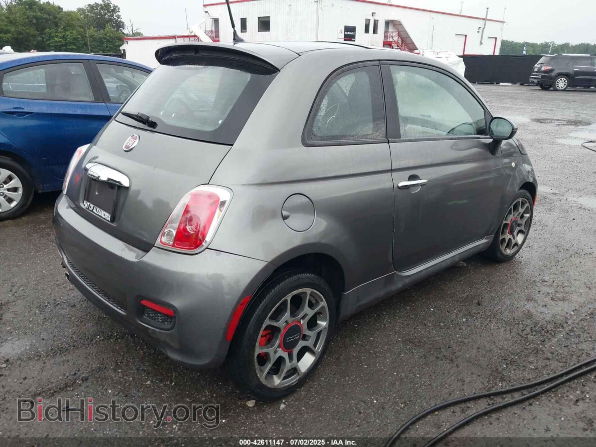 2012 FIAT 500 - VIN: 3C3CFFBR8CT233467 - Фото 4