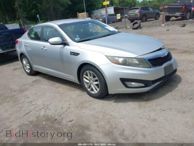 2012 Kia OPTIMA LX, серебристый — VIN KNAGM4A76C5287080, IAAI