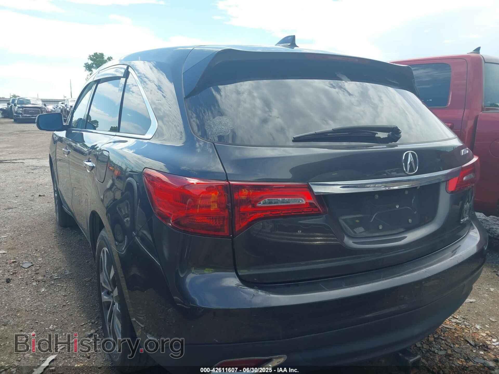 2015 ACURA MDX - VIN: 5FRYD4H66FB013139 - Фото 3