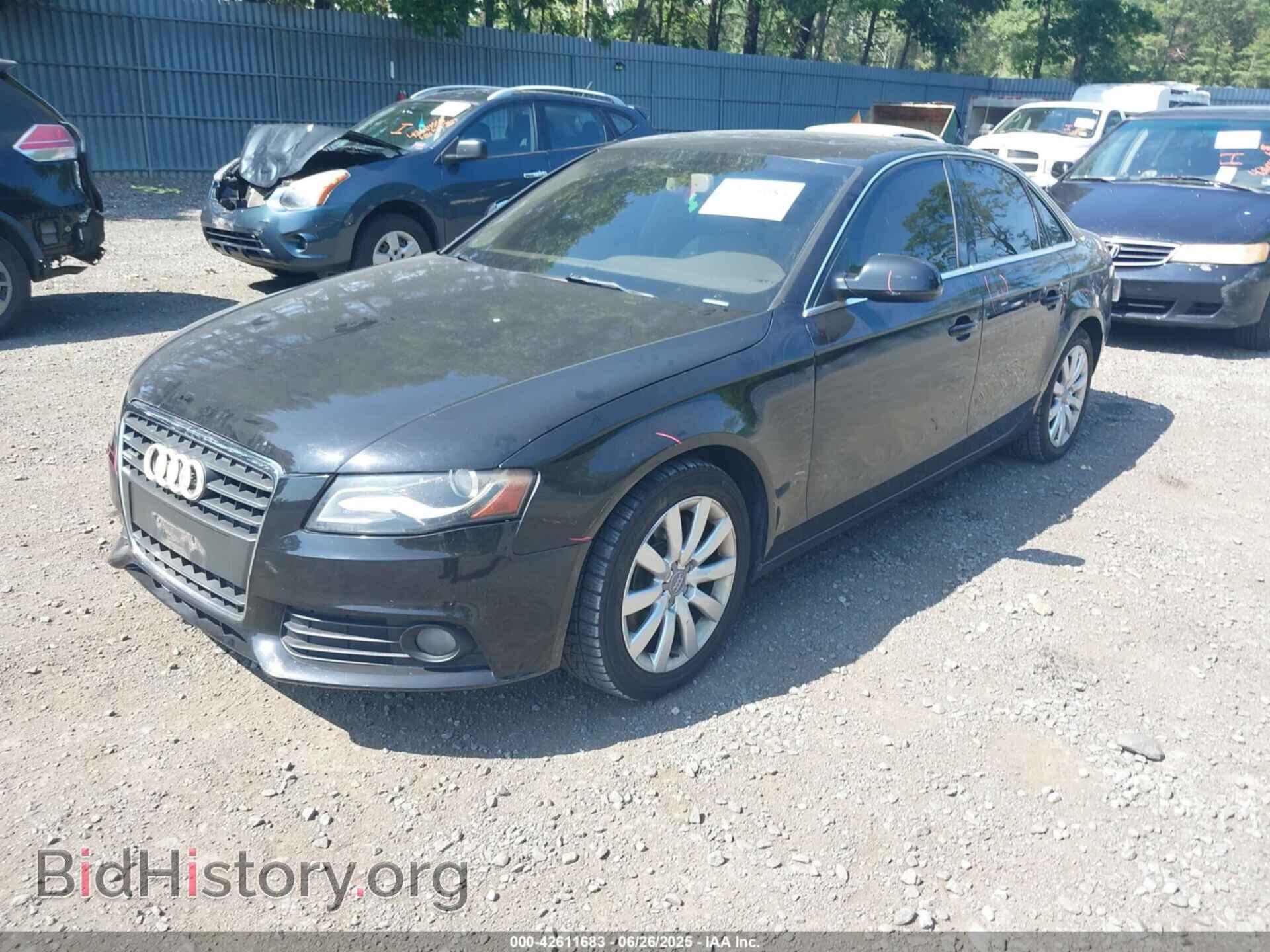 2011 AUDI A4 - VIN: WAUFFAFL4BN023090 - Фото 2