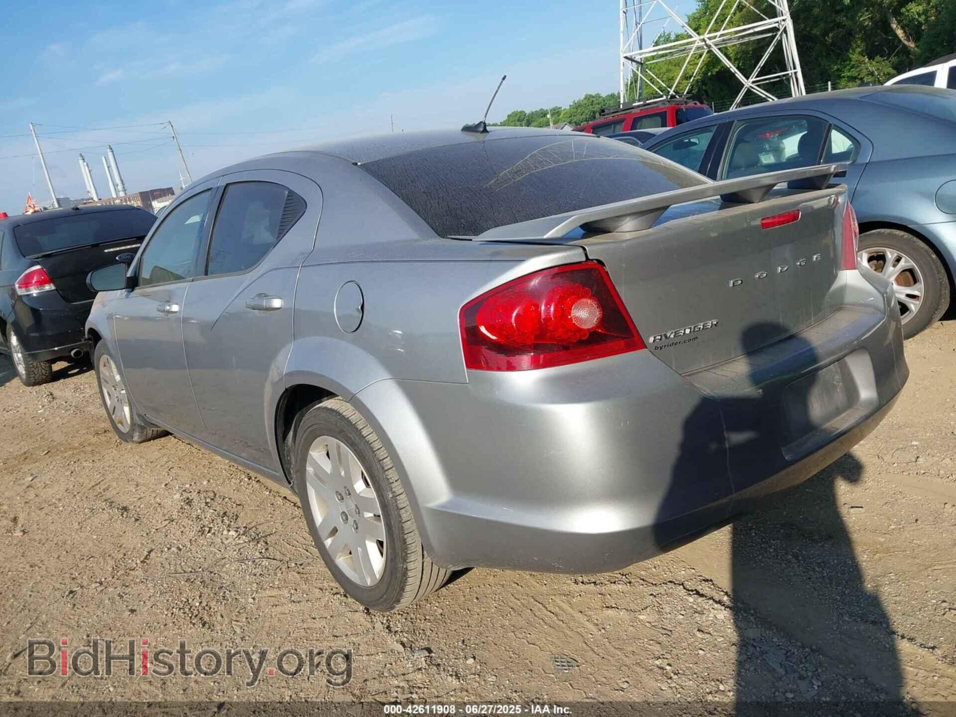 2014 DODGE AVENGER - VIN: 1C3CDZAB7EN144553 - Фото 3