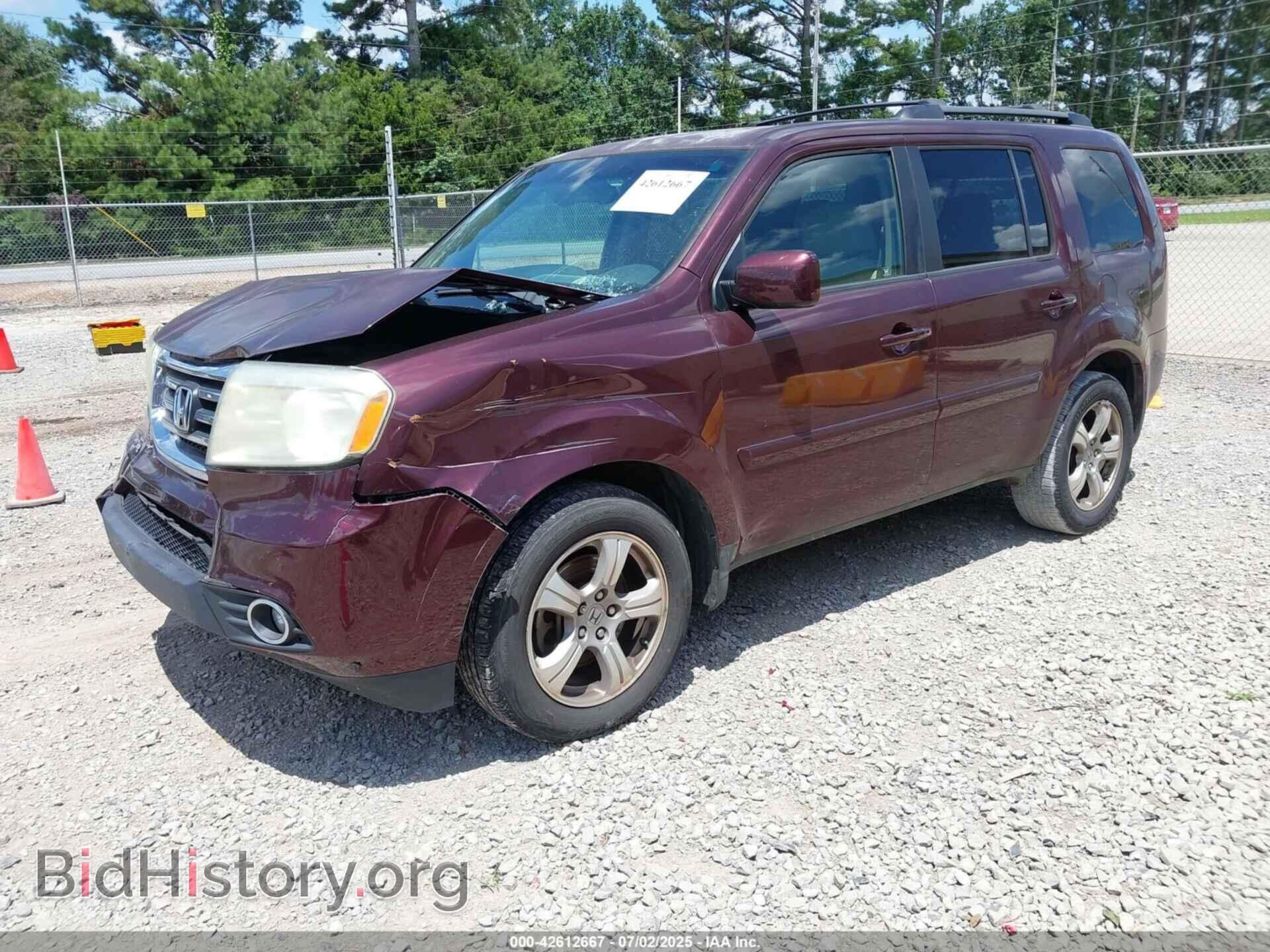 2012 HONDA PILOT - VIN: 5FNYF3H44CB012023 - Photo 2