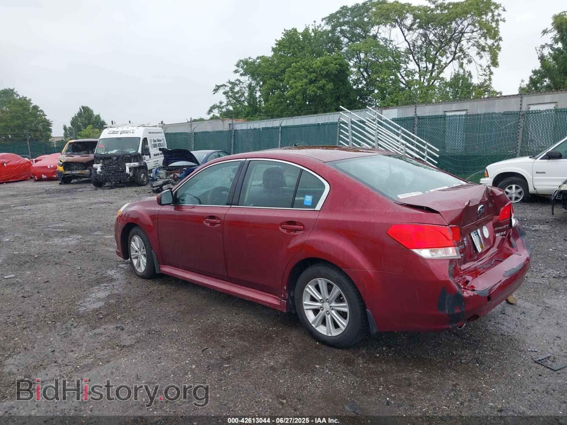 2012 SUBARU LEGACY - VIN: 4S3BMBG60C3032033 - Фото 3