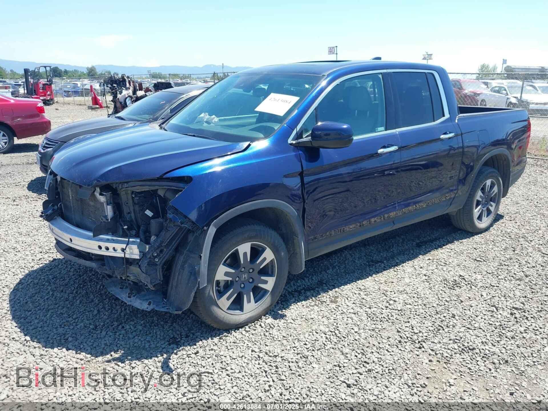 2019 HONDA RIDGELINE - VIN: 5FPYK3F79KB027096 - Фото 2