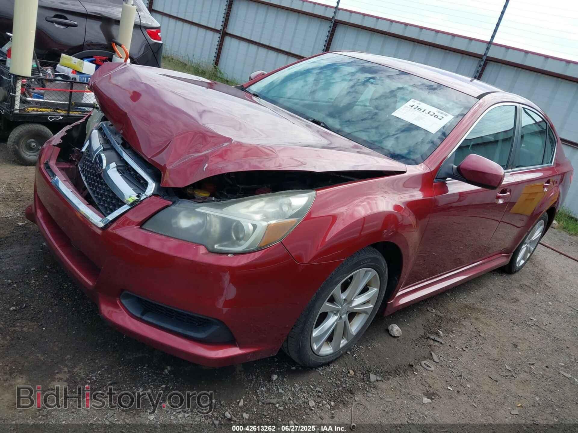 2013 SUBARU LEGACY - VIN: 4S3BMCC69D3010075 - Фото 2