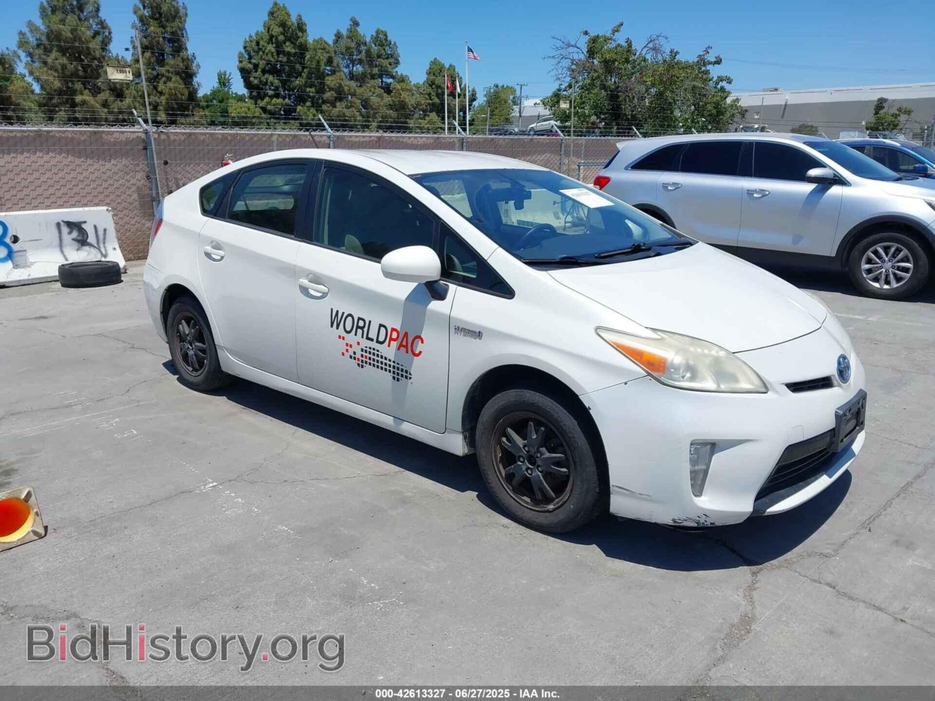Photo JTDKN3DU6E1739402 - TOYOTA PRIUS 2014