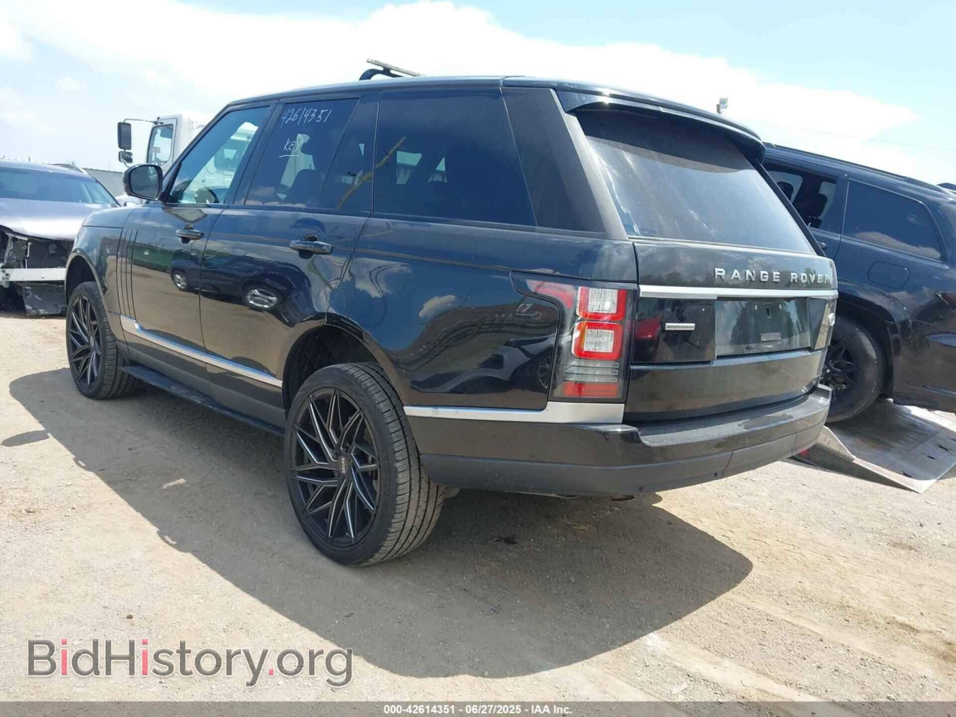2014 LAND ROVER RANGE ROVER - VIN: SALGS2TFXEA193921 - Фото 3