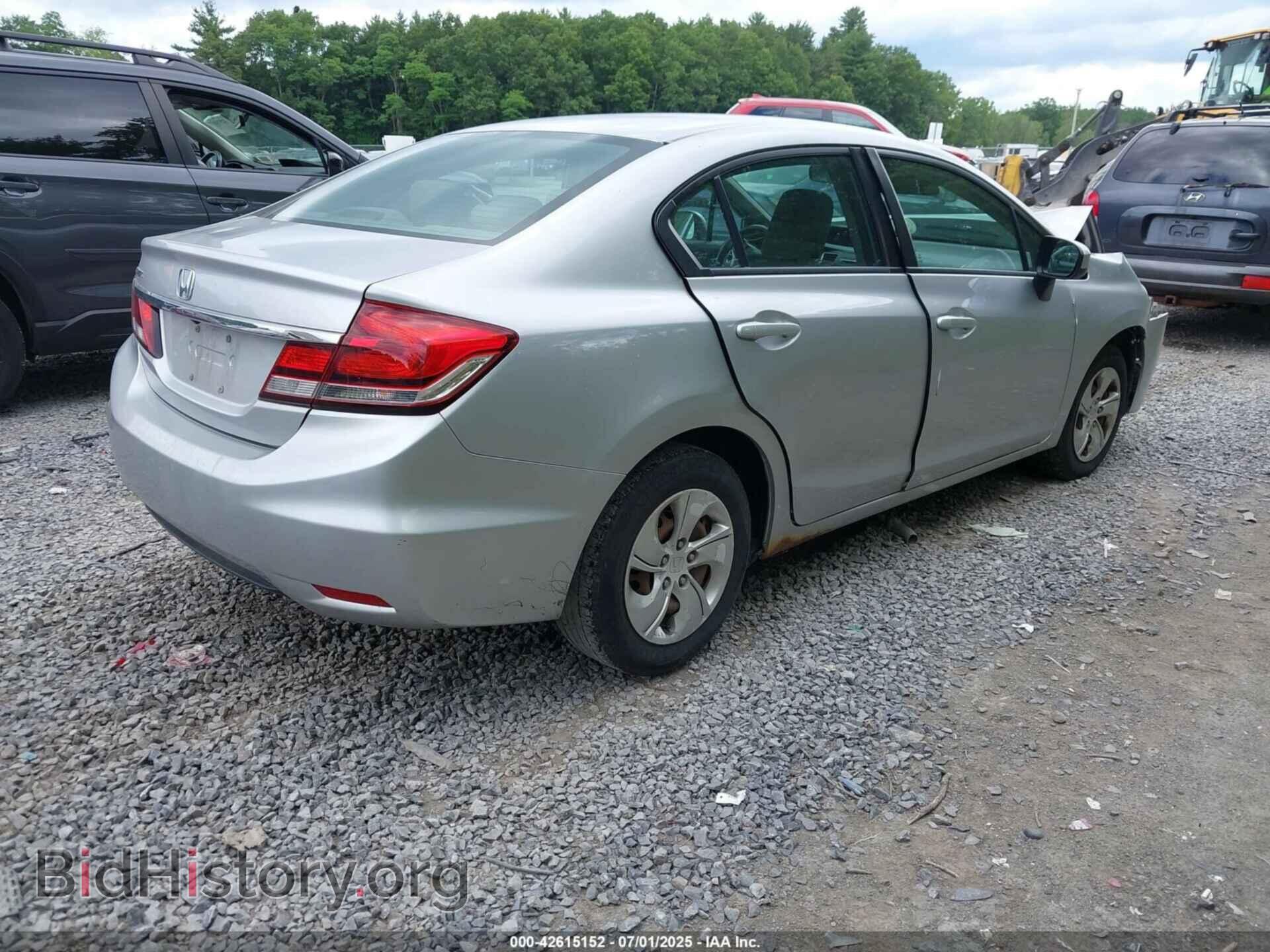 2014 HONDA CIVIC - VIN: 19XFB2E55EE049634 - Фото 4
