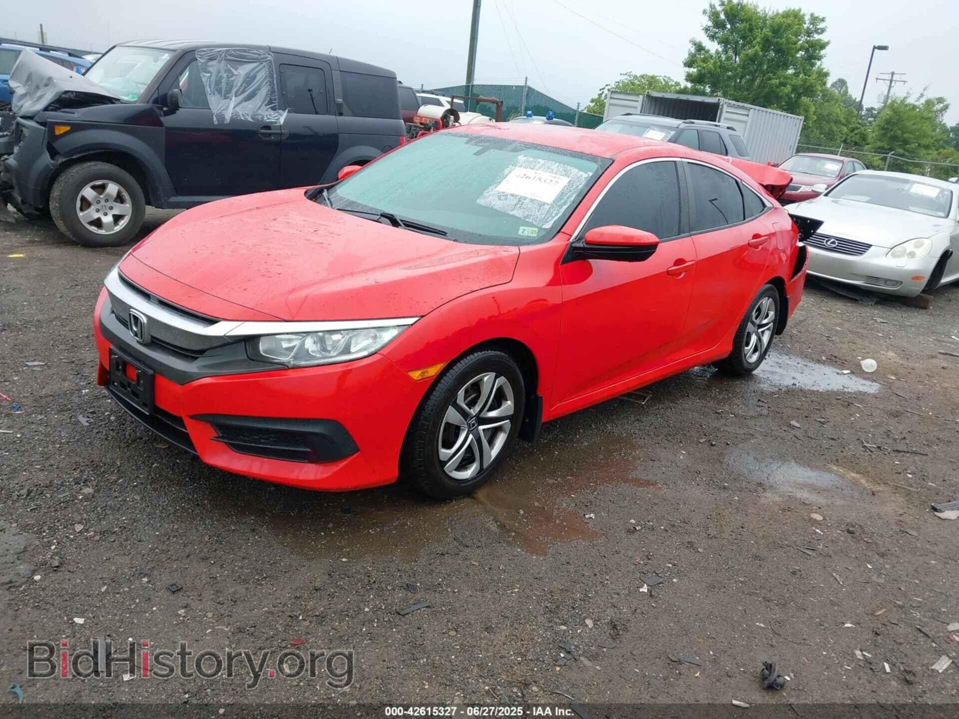 2016 HONDA CIVIC - VIN: 2HGFC2F54GH569232 - Фото 2