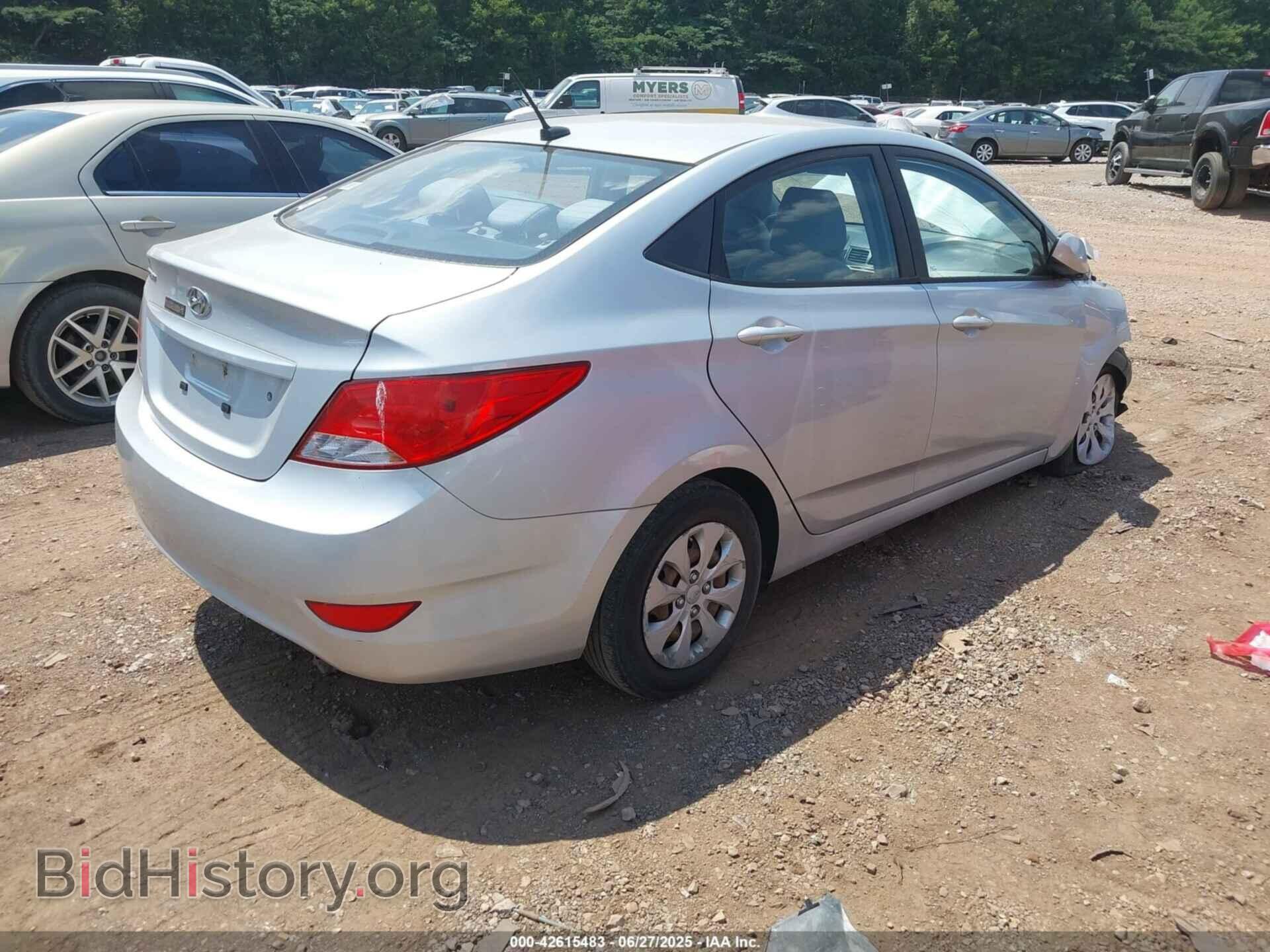 2015 HYUNDAI ACCENT - VIN: KMHCT4AE7FU800538 - Фото 4