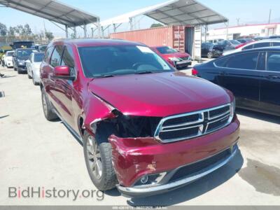 2018 Dodge DURANGO SXT RWD, red — VIN 1C4RDHAG8JC371753, IAAI