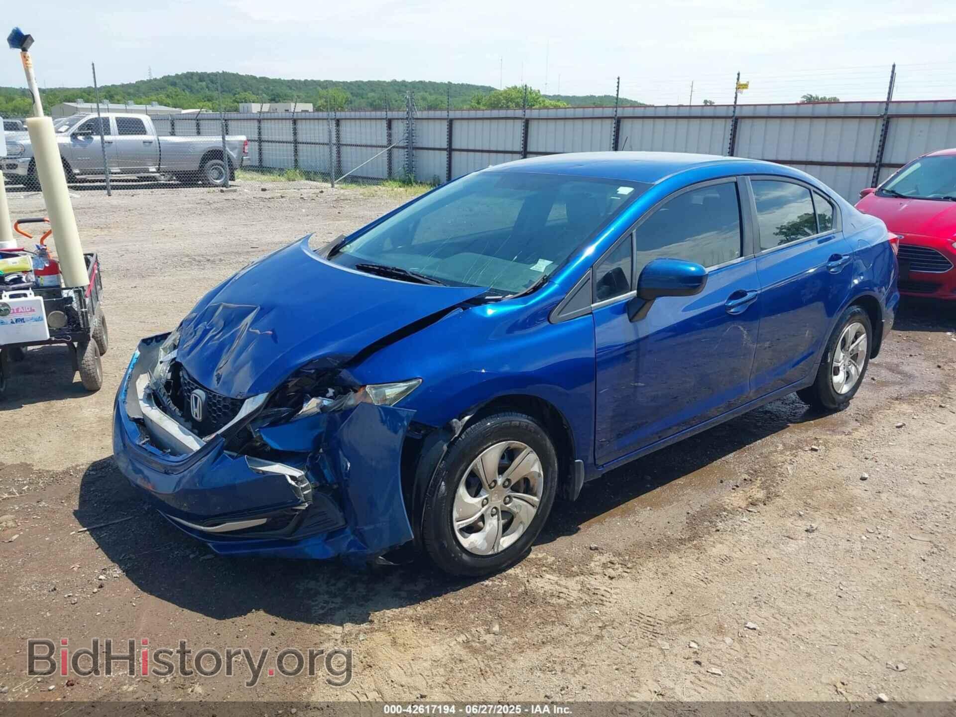2015 HONDA CIVIC - VIN: 19XFB2F55FE037631 - Фото 2