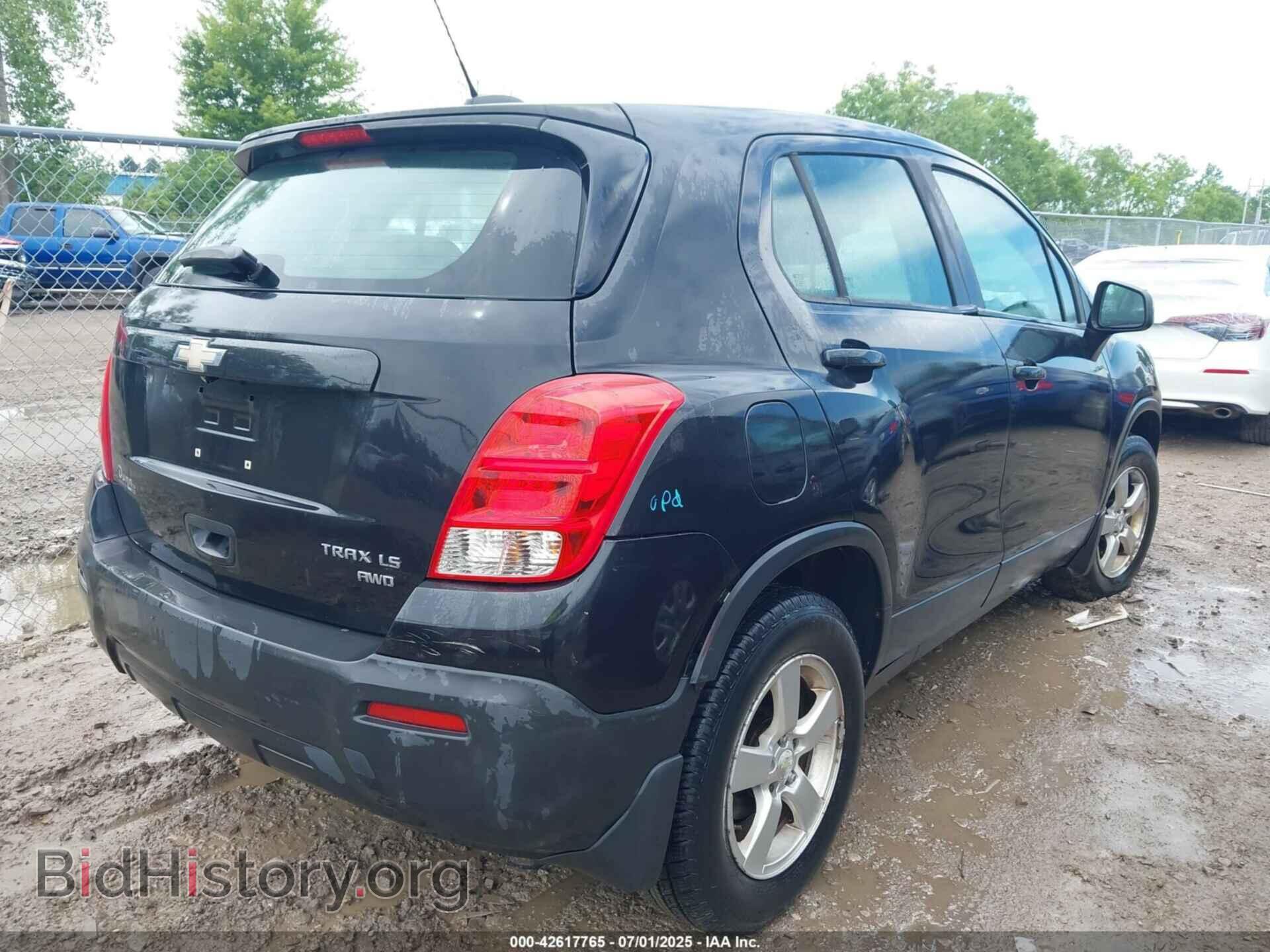 2015 CHEVROLET TRAX - VIN: KL7CJPSBXFB191874 - Фото 4