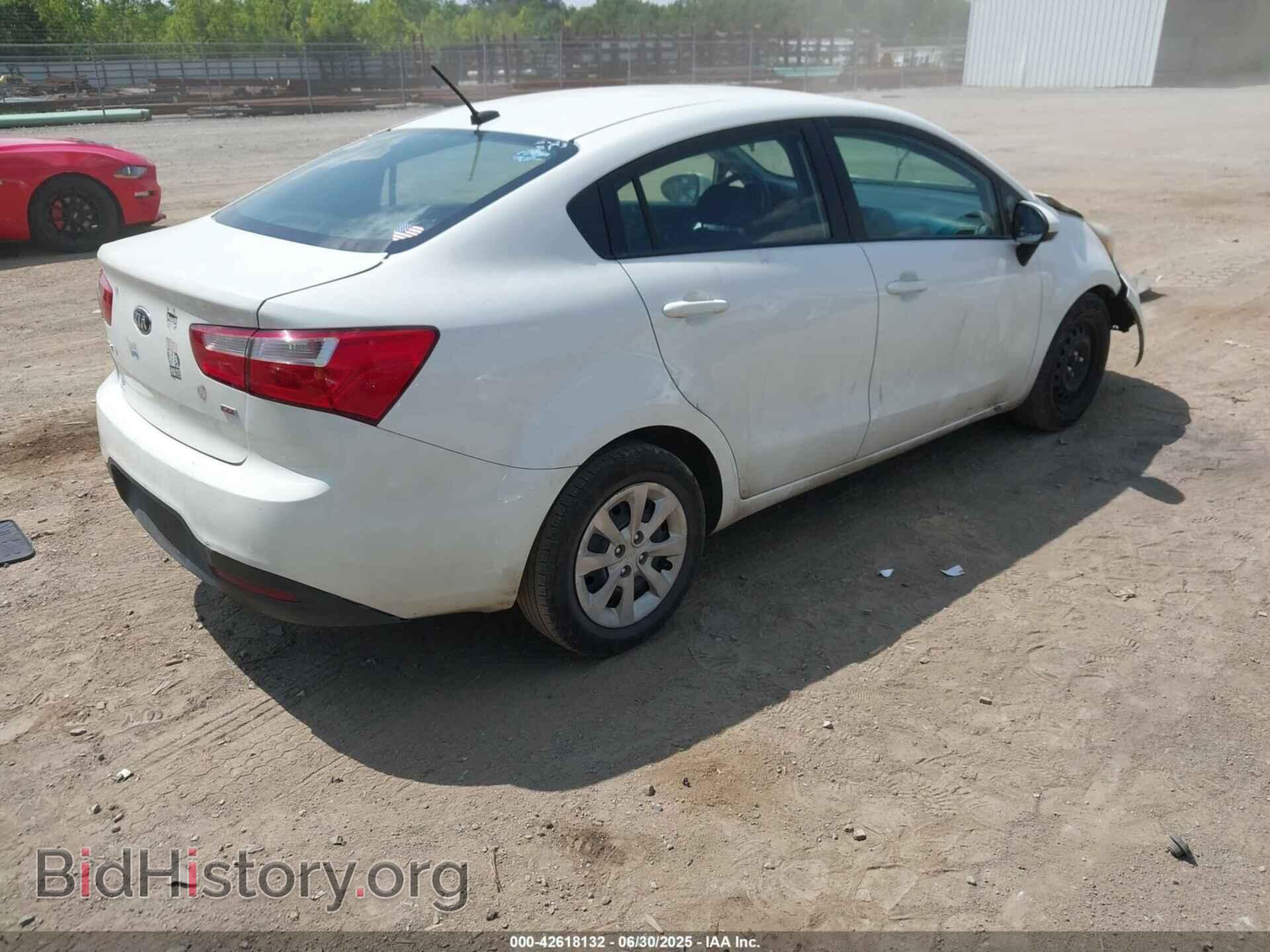 2014 KIA RIO - VIN: KNADM4A36E6385961 - Фото 4