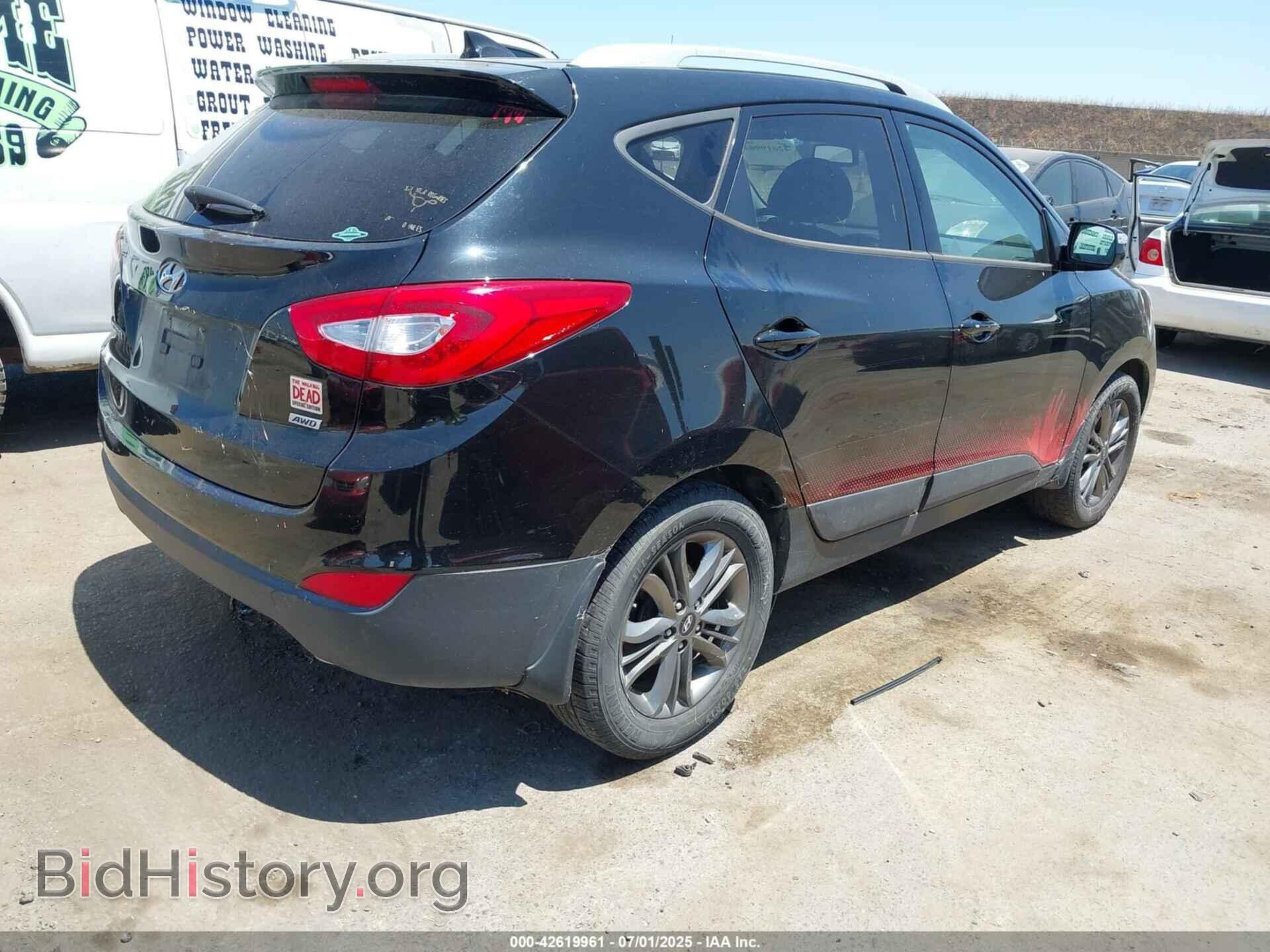 2014 HYUNDAI TUCSON - VIN: KM8JUCAG1EU940468 - Фото 4