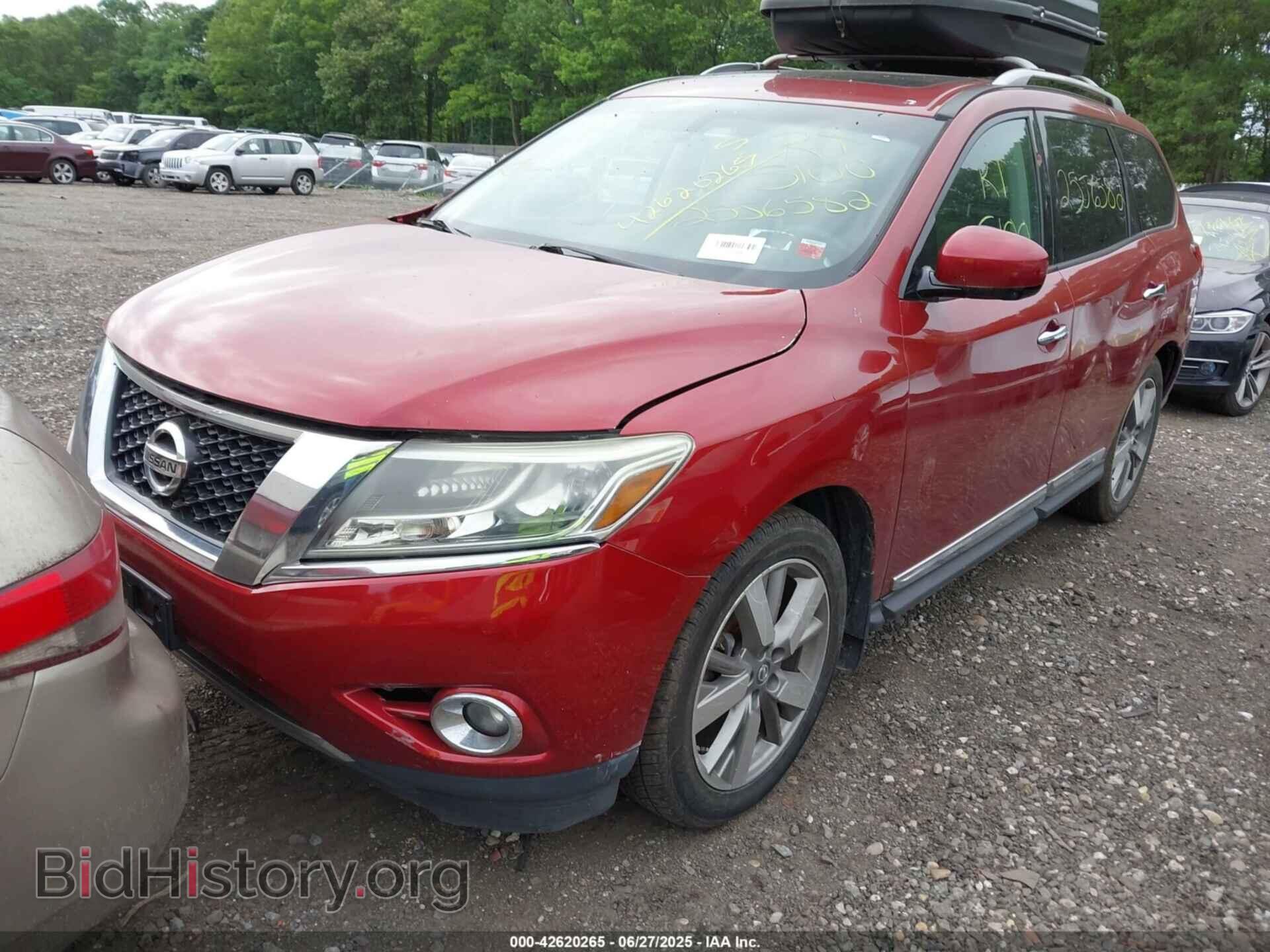 2014 NISSAN PATHFINDER - VIN: 5N1AR2MM0EC666232 - Фото 2