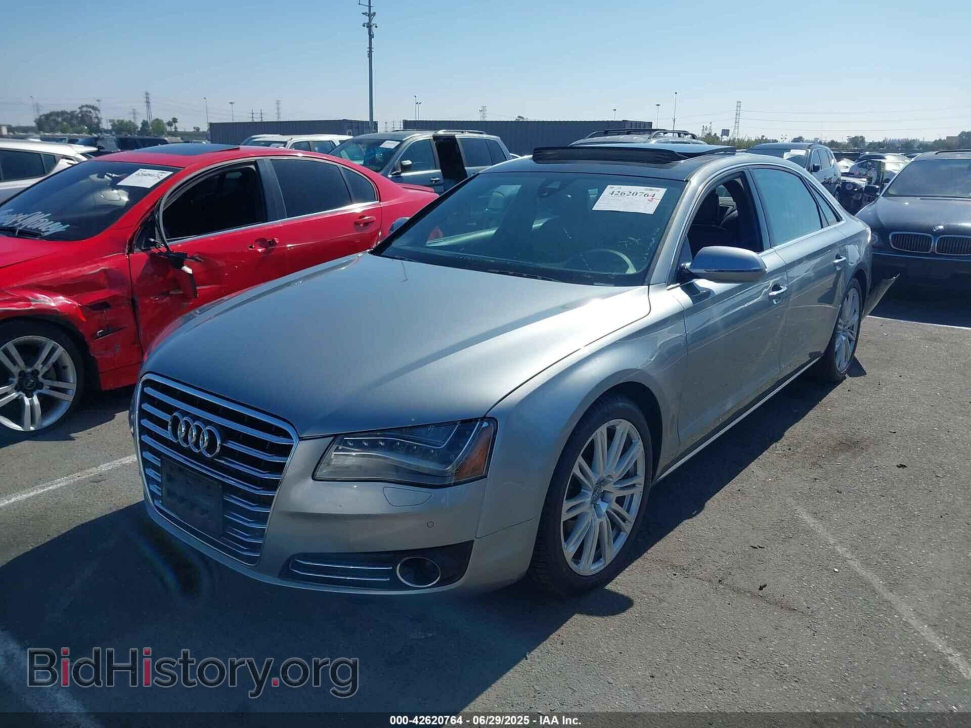 2012 AUDI A8 L - VIN: WAURVAFD0CN001341 - Фото 2