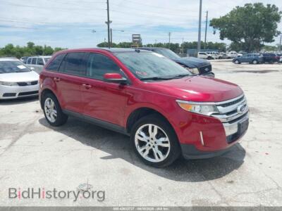 2013 Ford EDGE SEL, красный — VIN 2FMDK4JC9DBA79440, IAAI