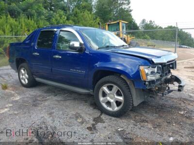 2013 Chevrolet AVALANCHE LT, синий — VIN 3GNTKFE73DG329073, IAAI