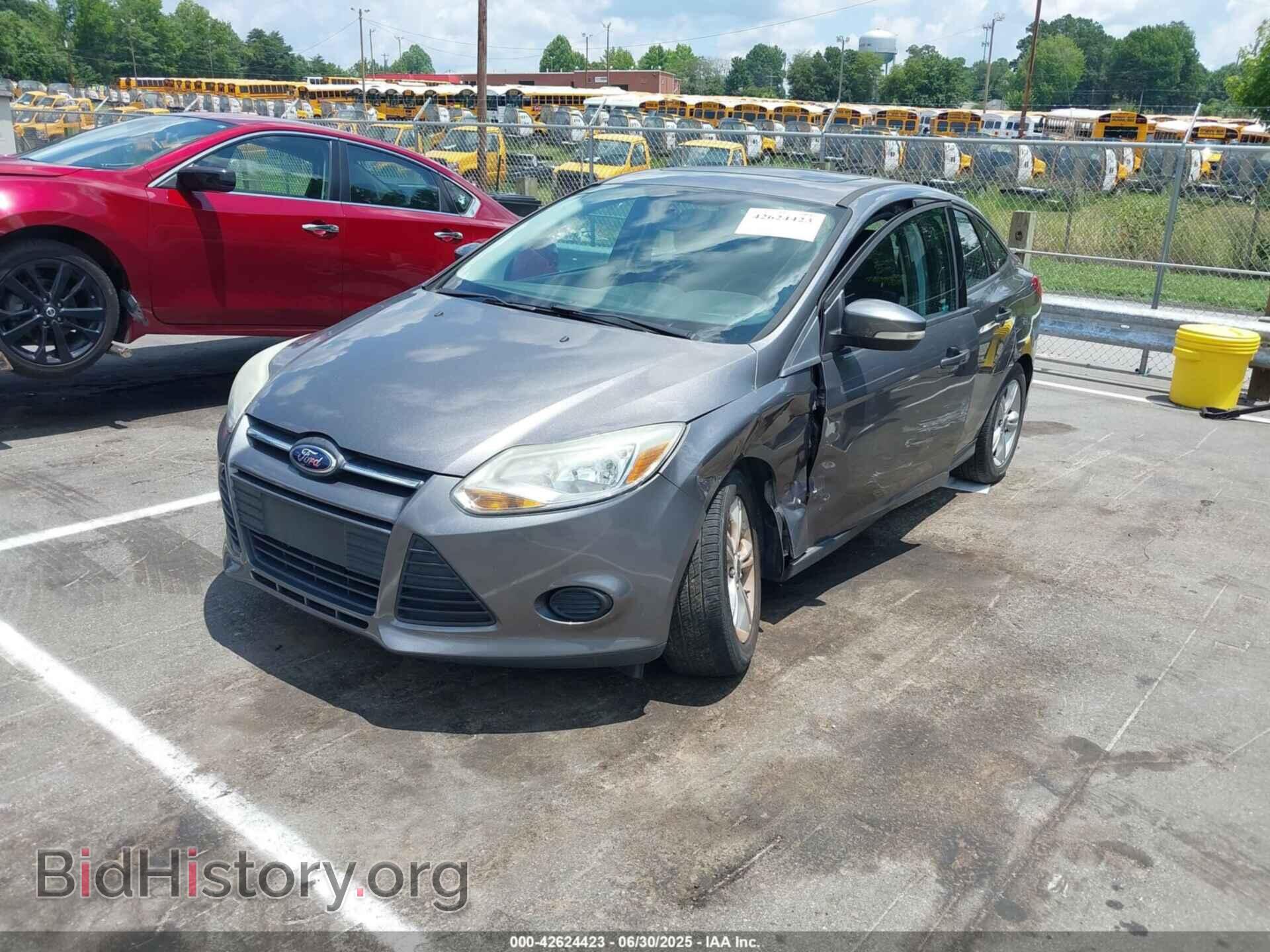 2014 FORD FOCUS - VIN: 1FADP3F2XEL425972 - Фото 2