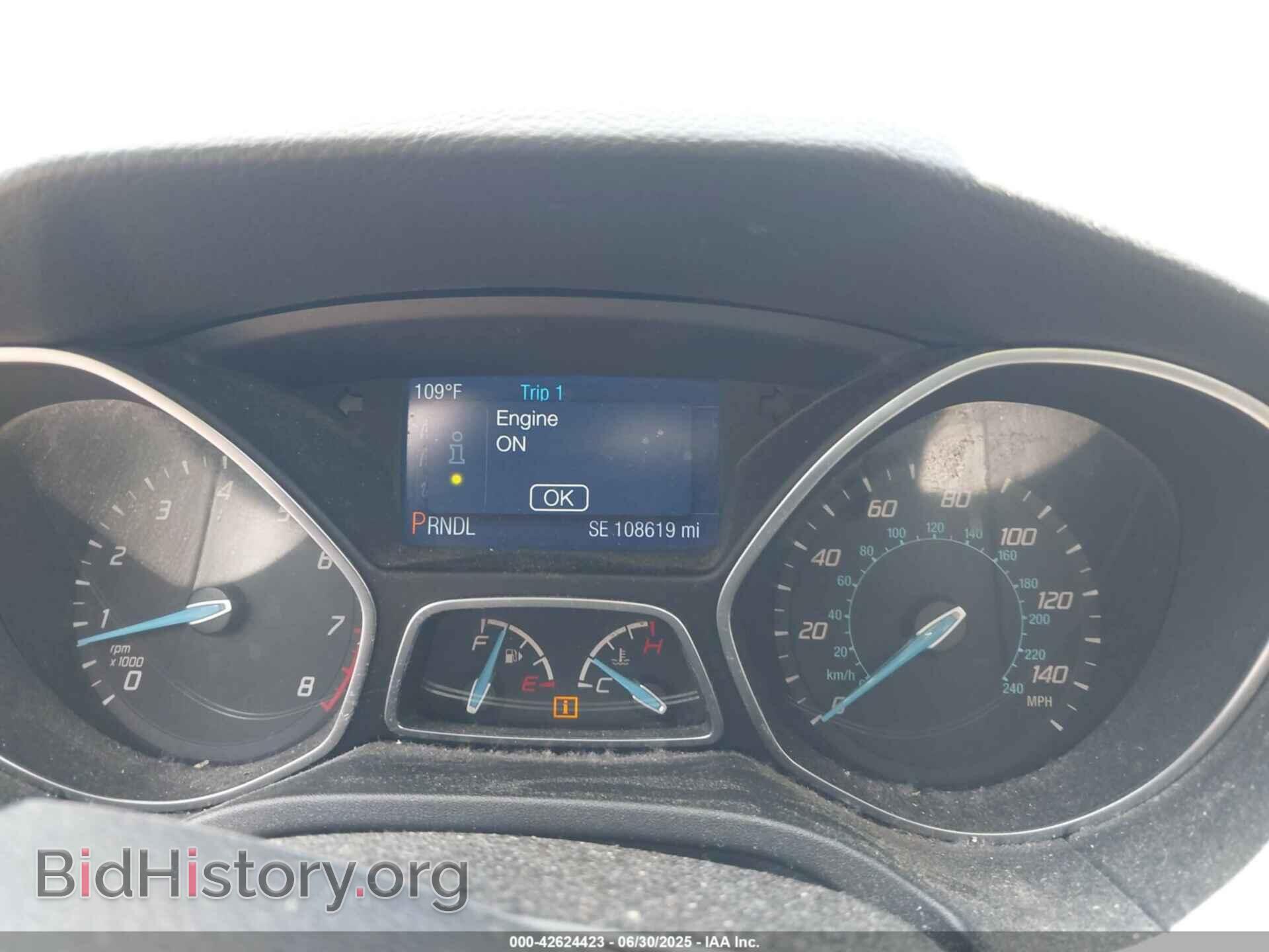 2014 FORD FOCUS - VIN: 1FADP3F2XEL425972 - Фото 7