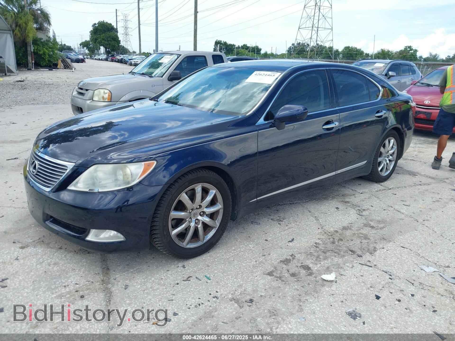2007 LEXUS LS 460 - VIN: JTHBL46F675040713 - Фото 2