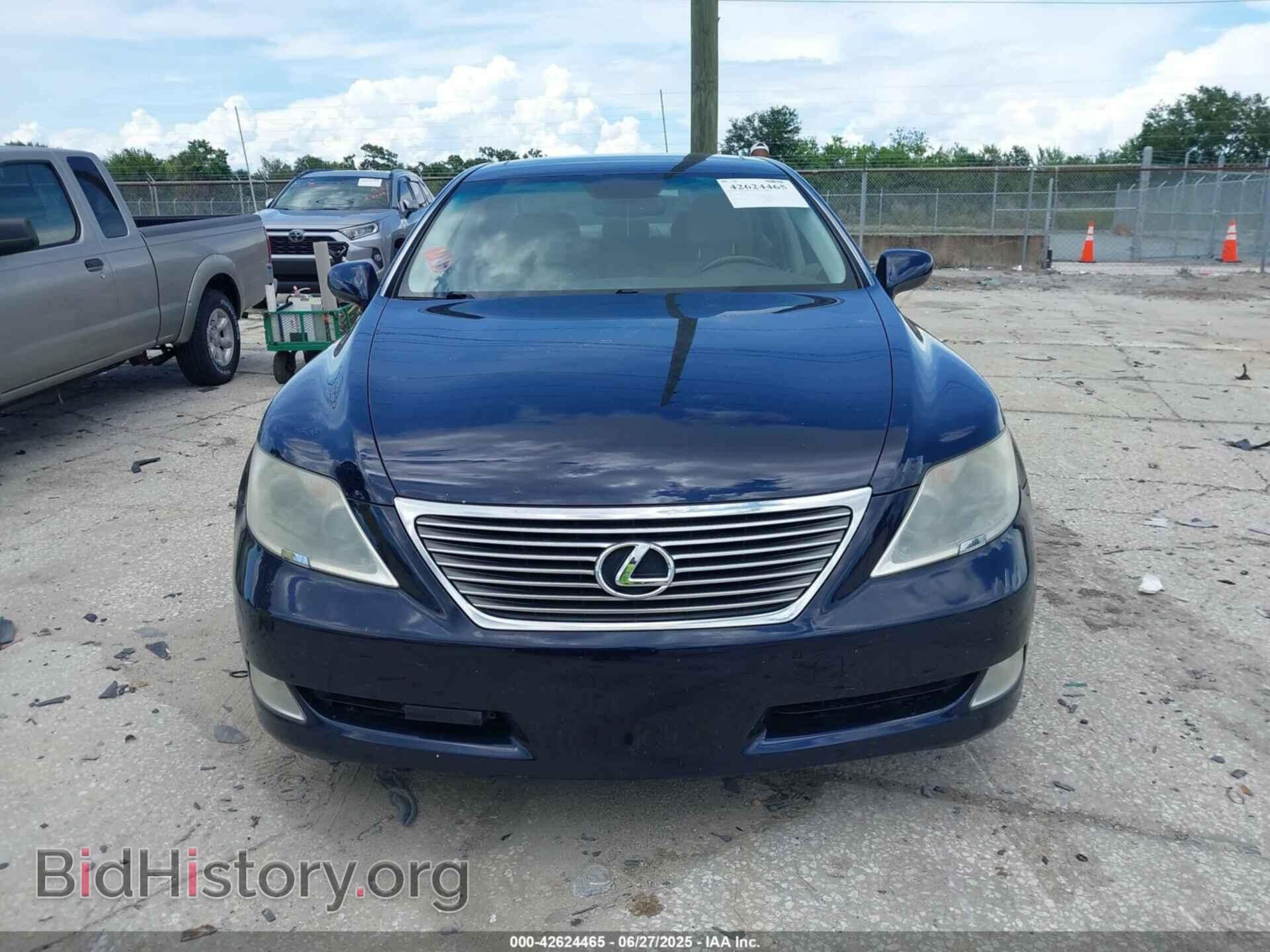 2007 LEXUS LS 460 - VIN: JTHBL46F675040713 - Фото 12